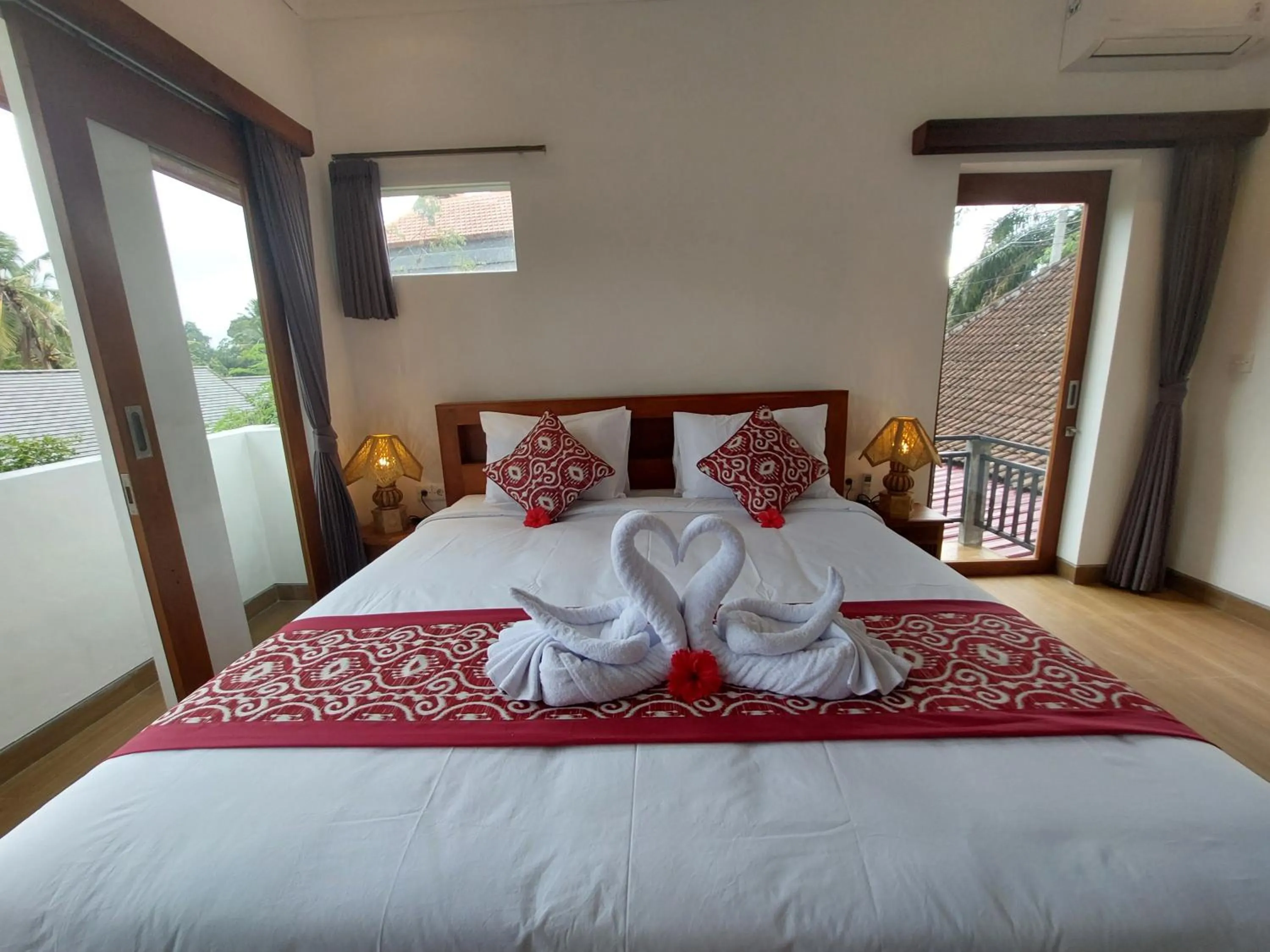 Bed in Prema Shiva Suites and Villas by EPS