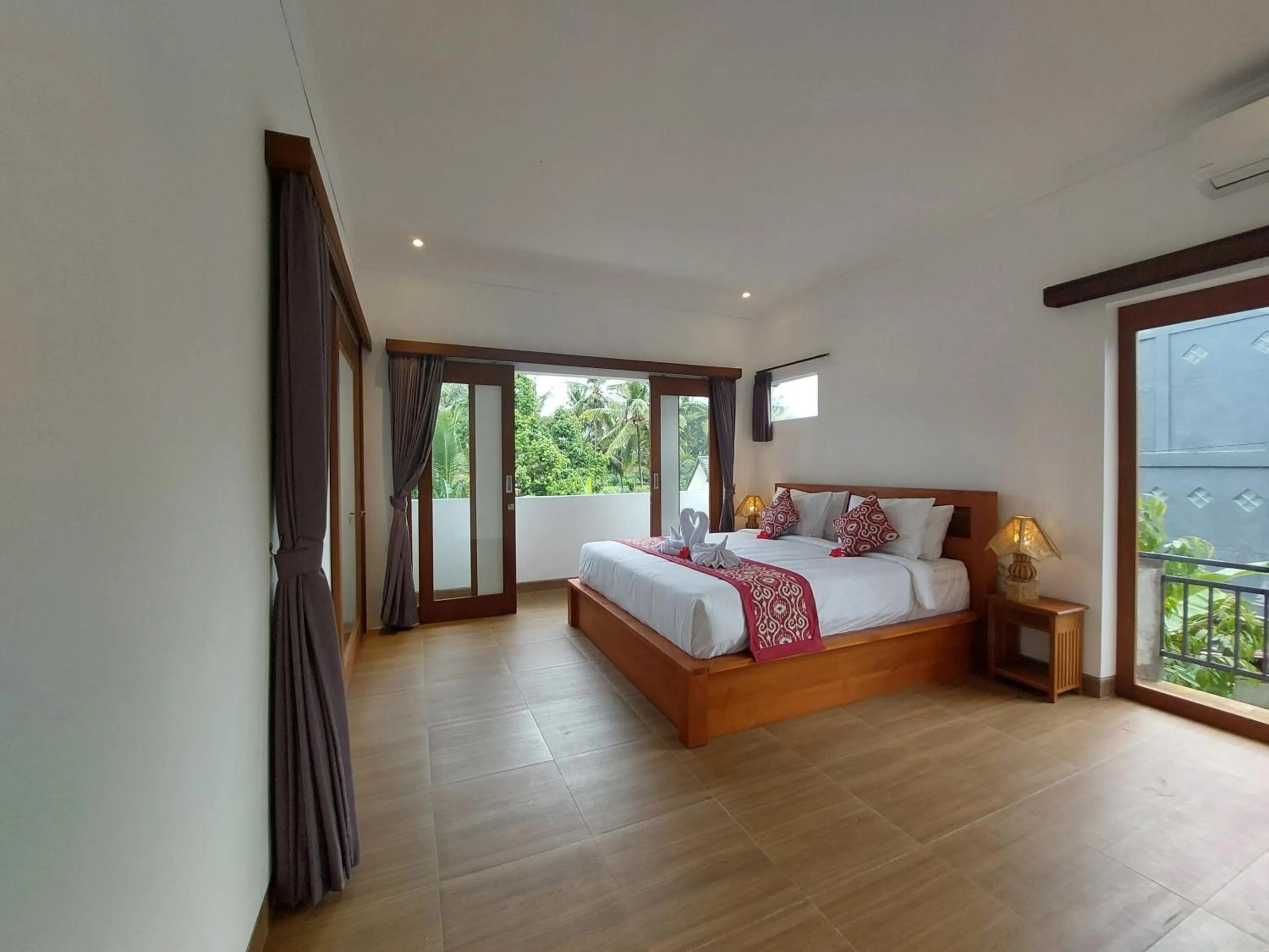 Bed in Prema Shiva Suites and Villas by EPS