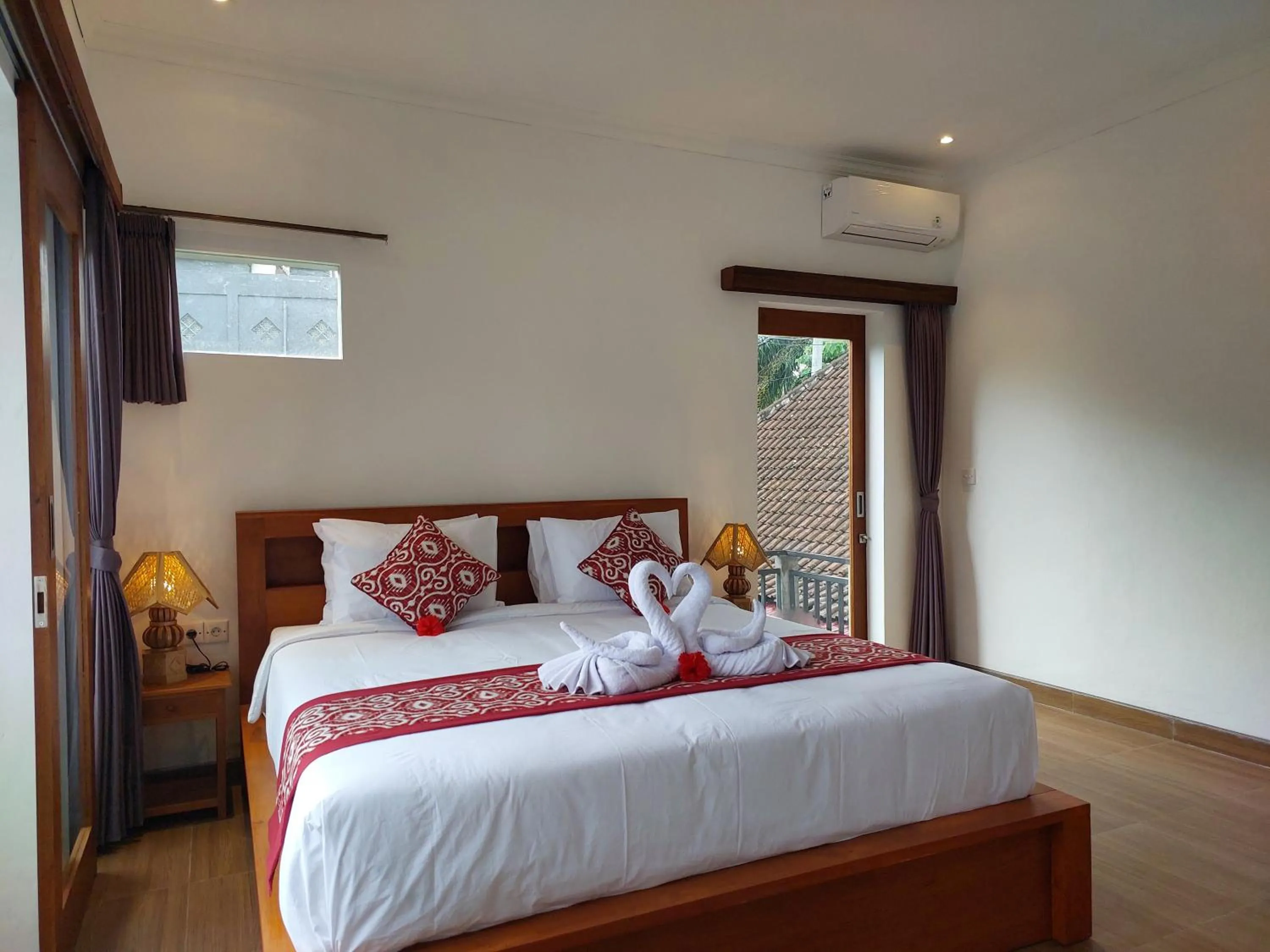 Bed in Prema Shiva Suites and Villas by EPS