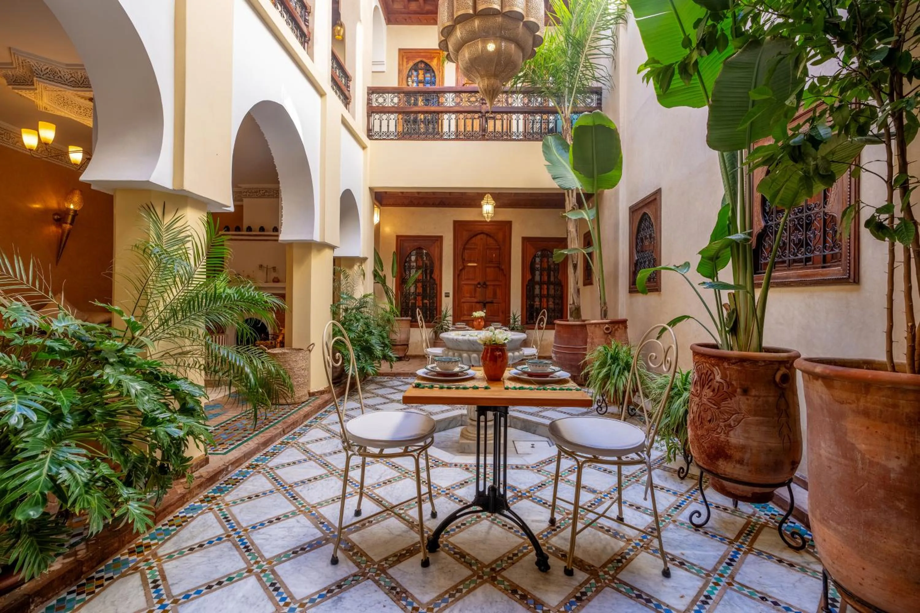Patio in Riad Amalia