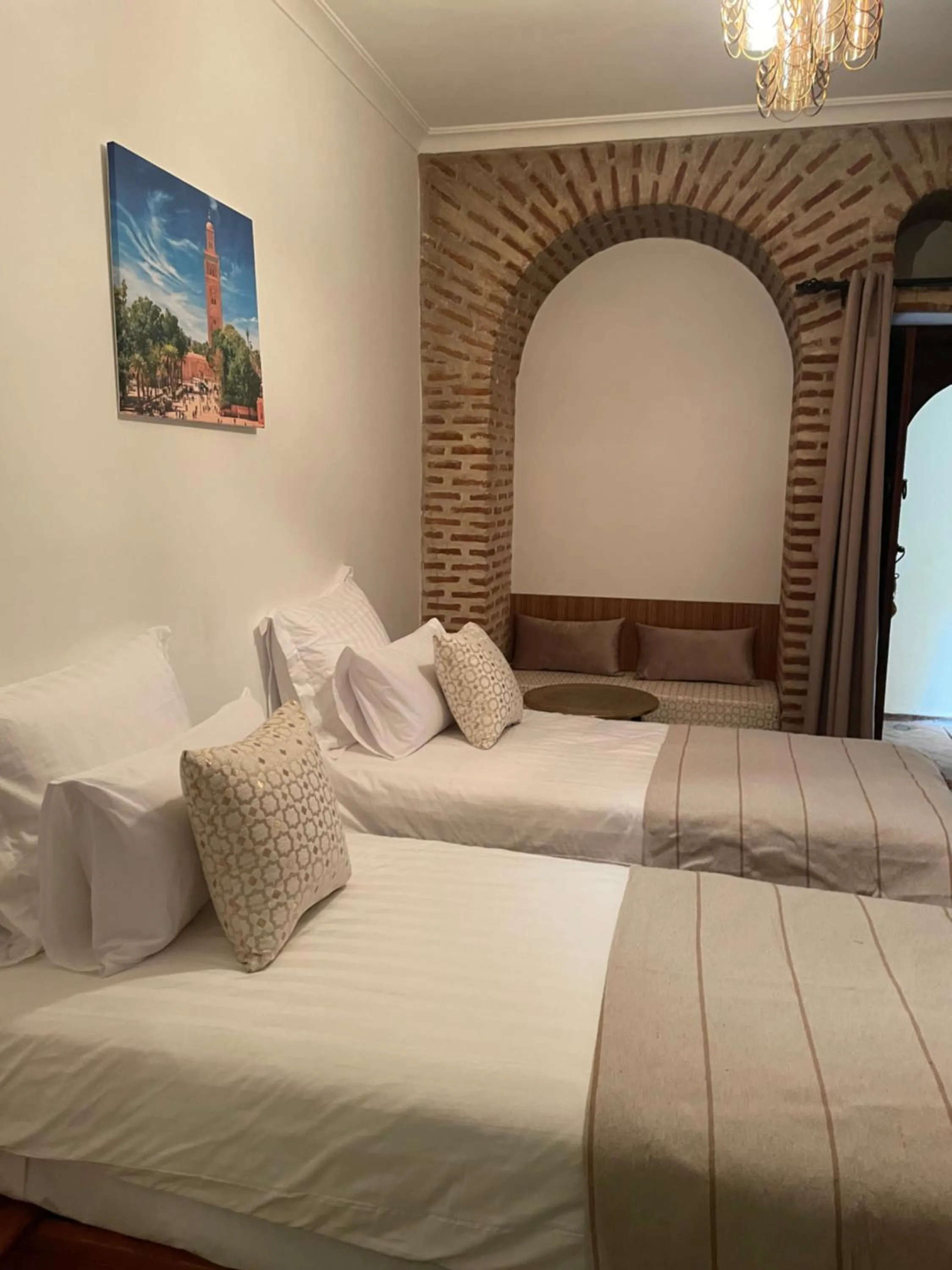 Bedroom, Bed in Riad Amalia