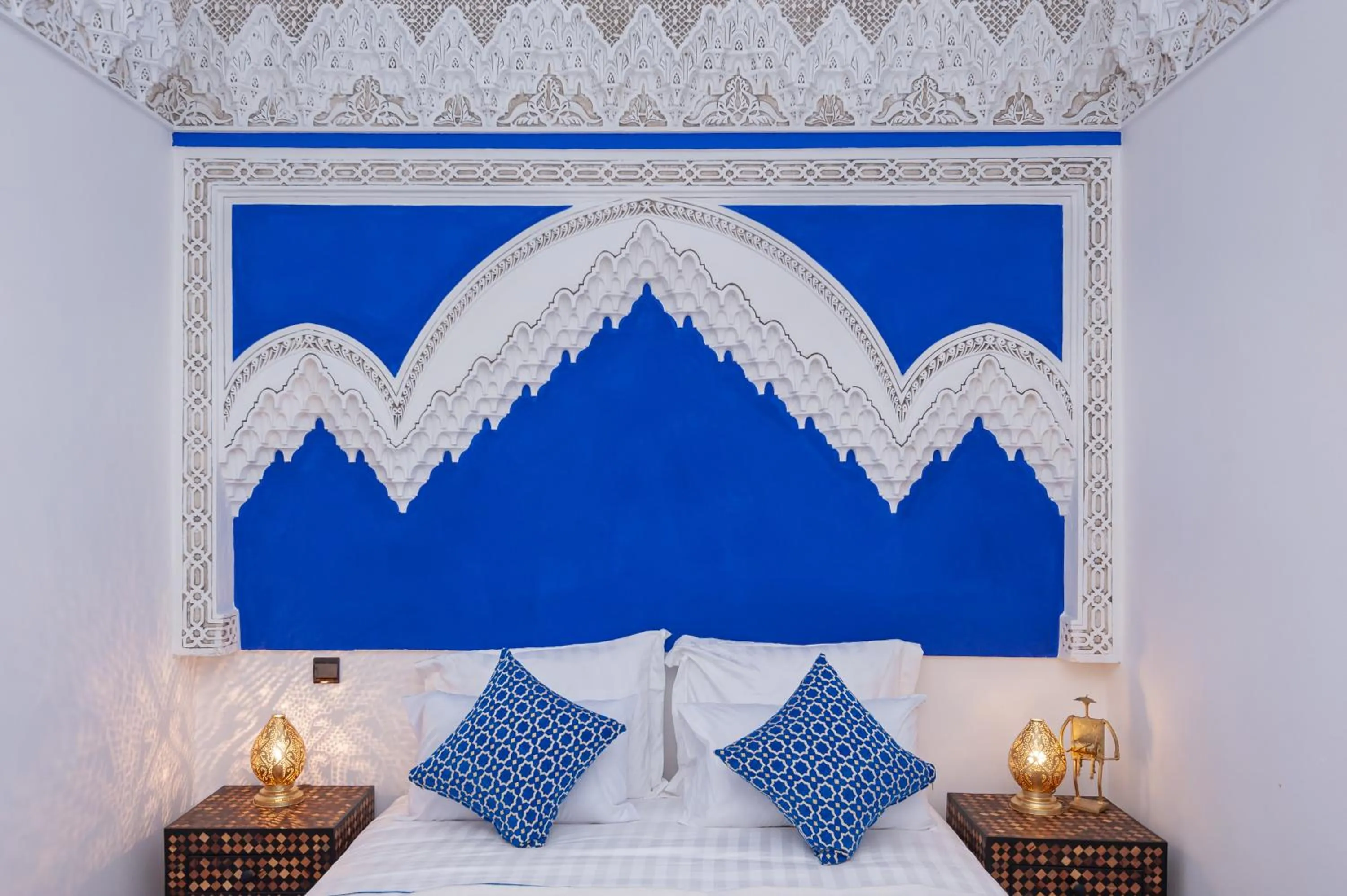 Bedroom, Bed in Riad Amalia