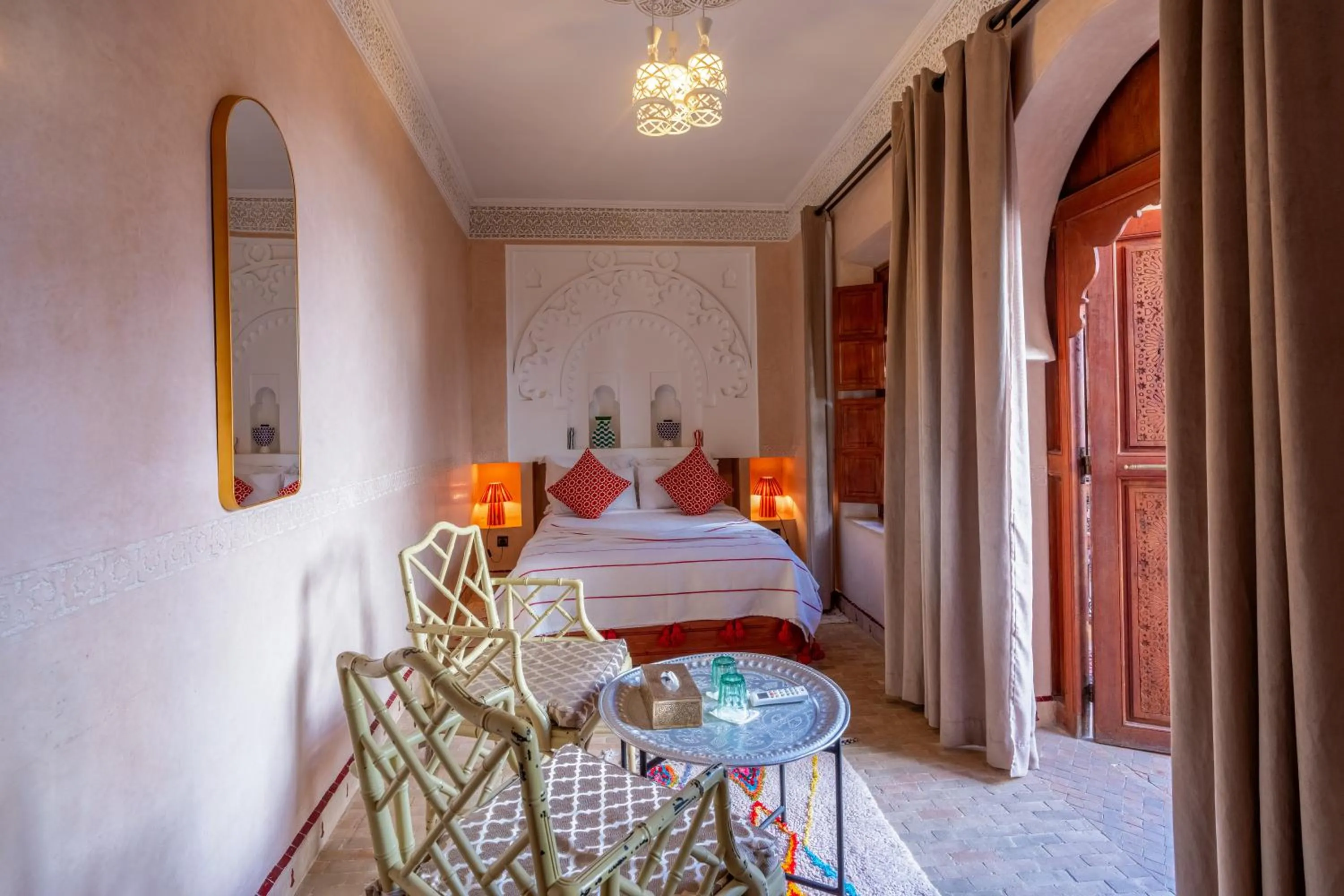 Bed in Riad Amalia