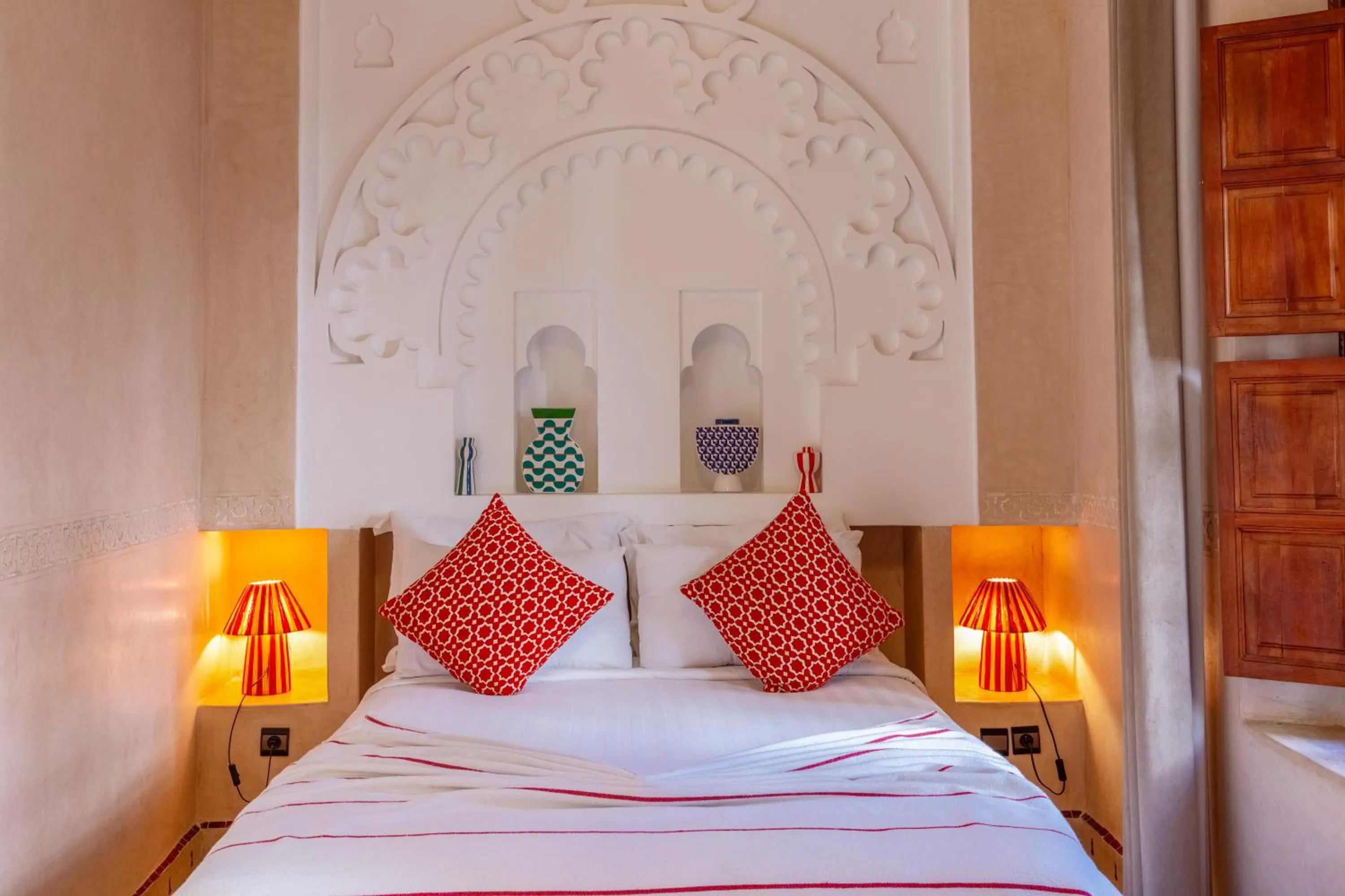 Bed in Riad Amalia