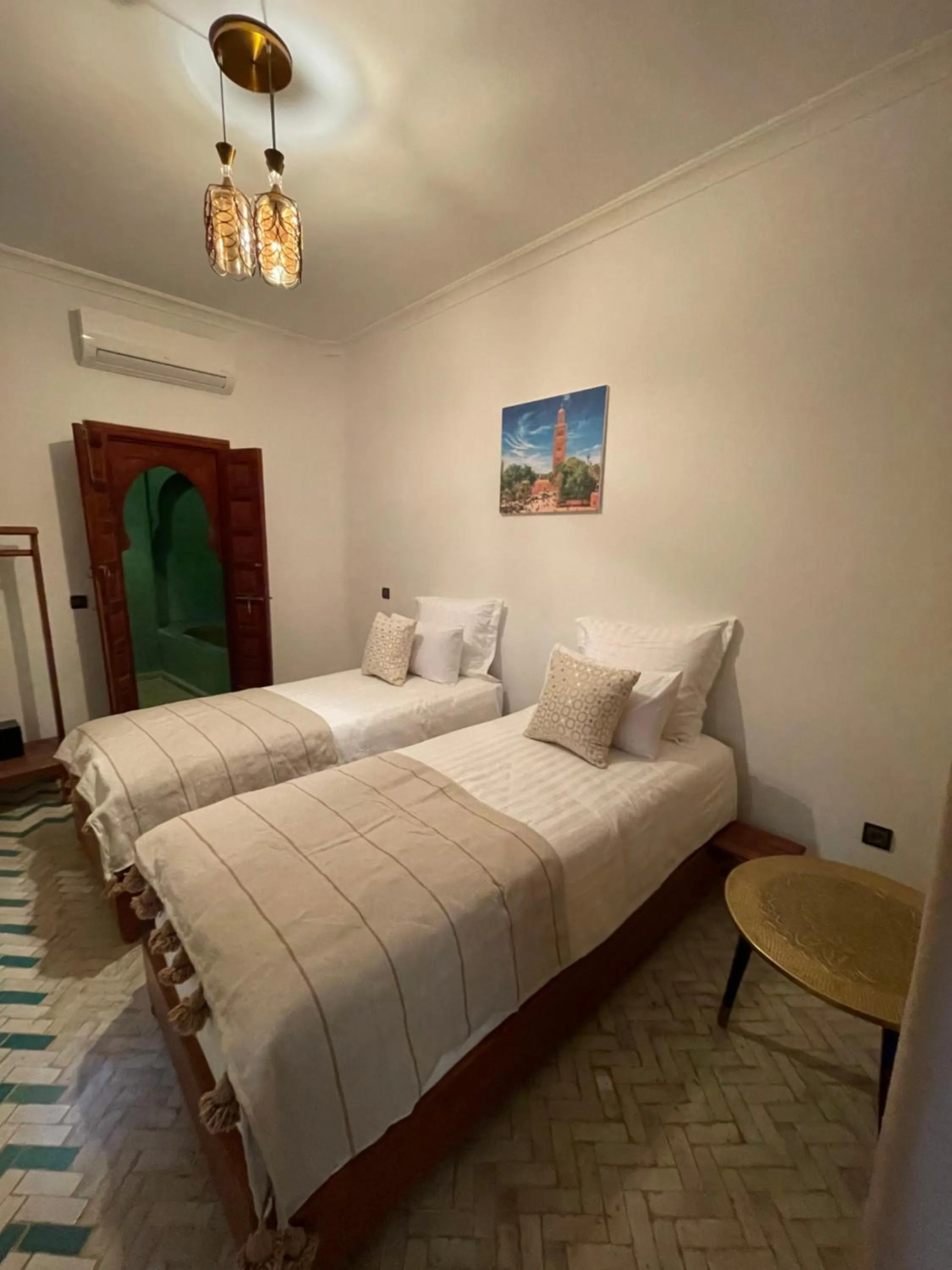 Bed in Riad Amalia