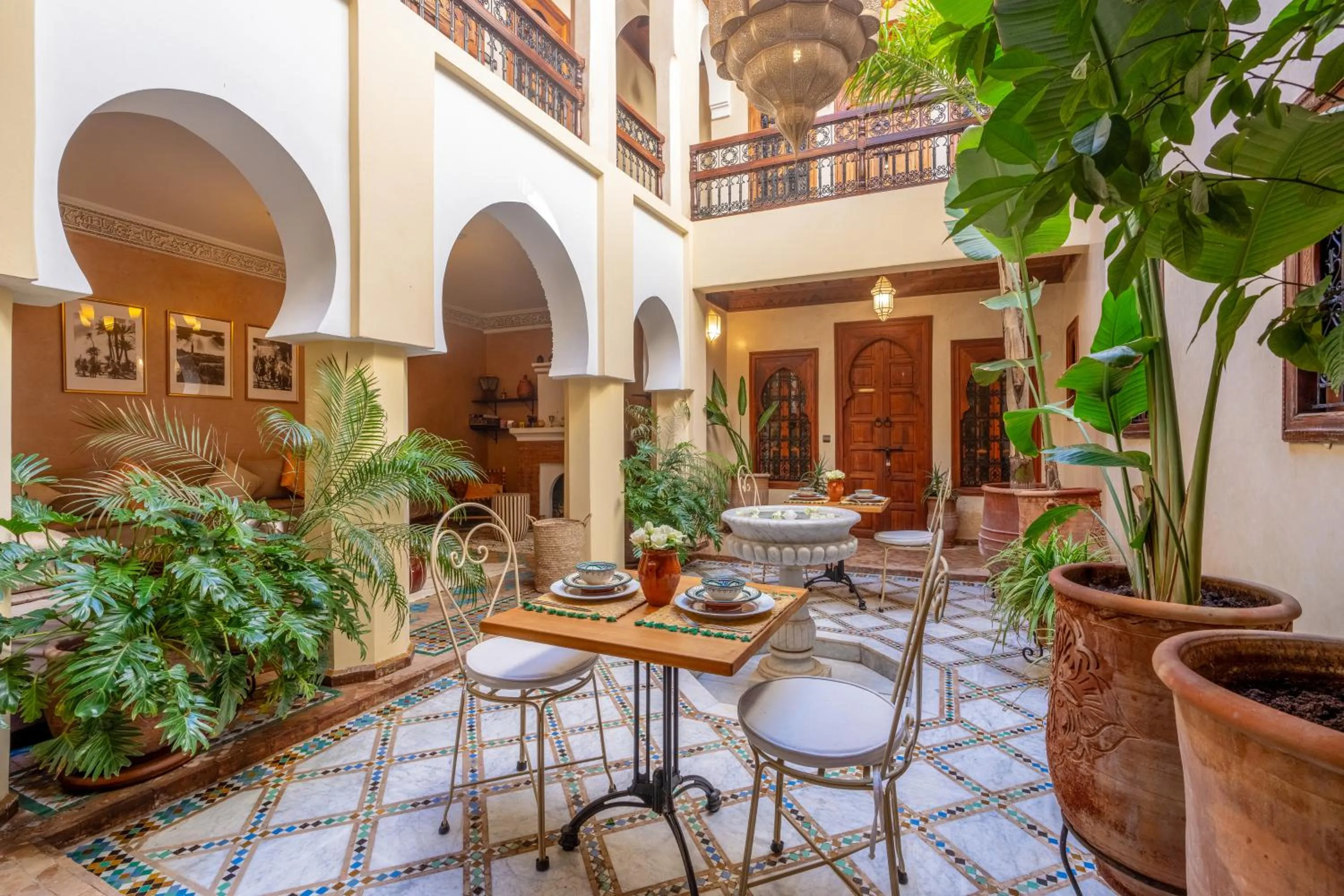 Patio in Riad Amalia