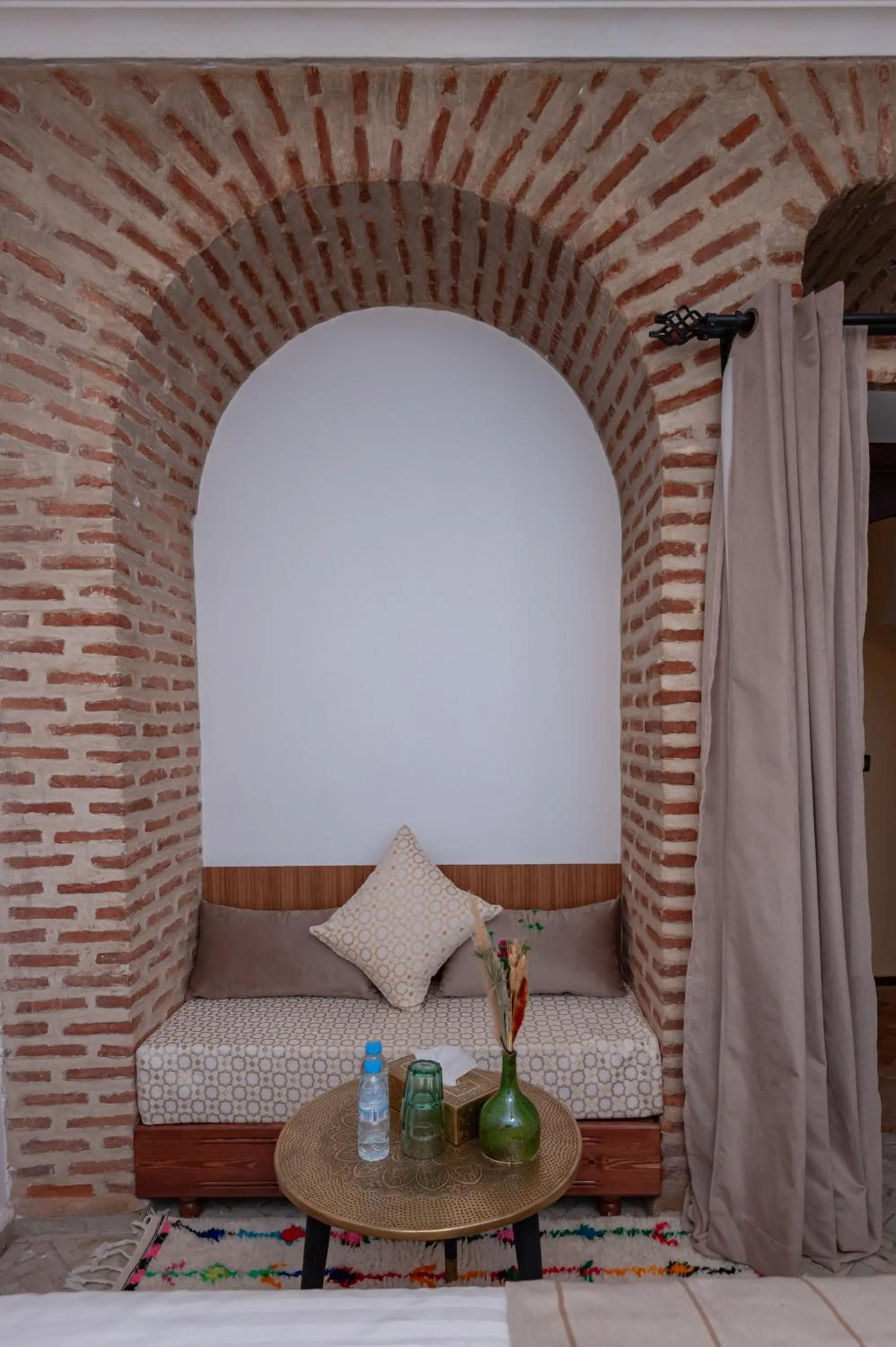 Seating area in Riad Amalia