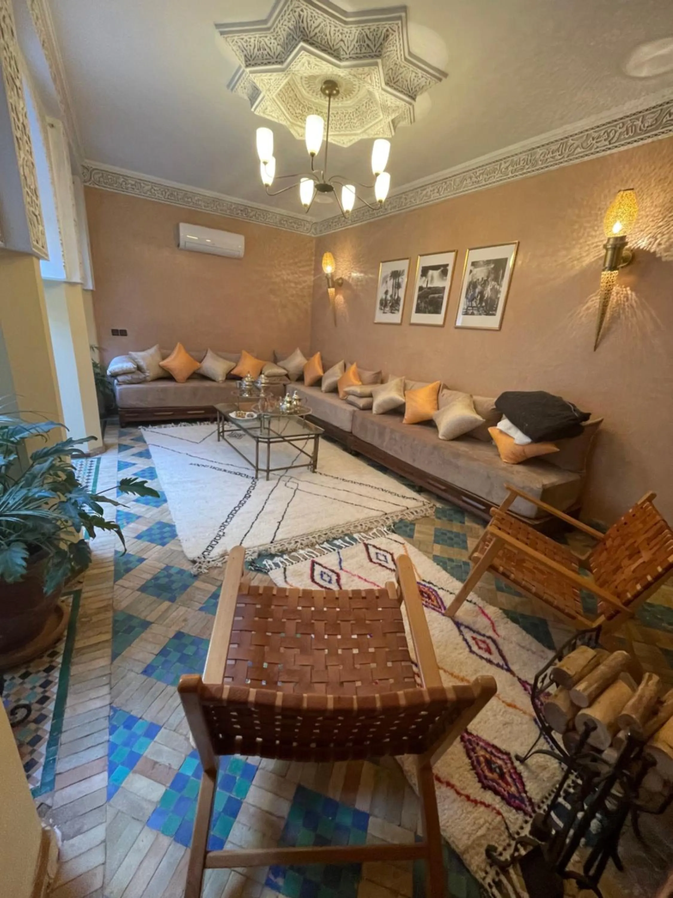 Living room in Riad Amalia