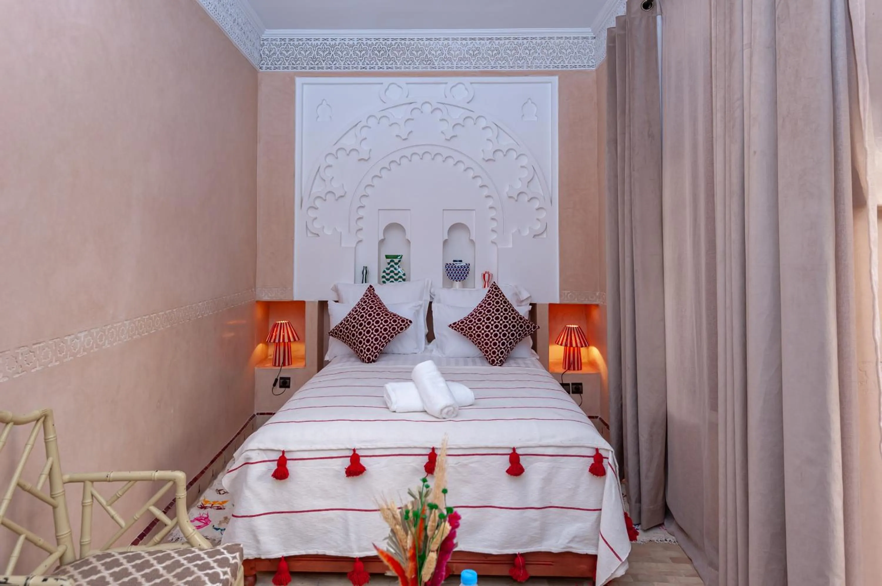 Bed in Riad Amalia
