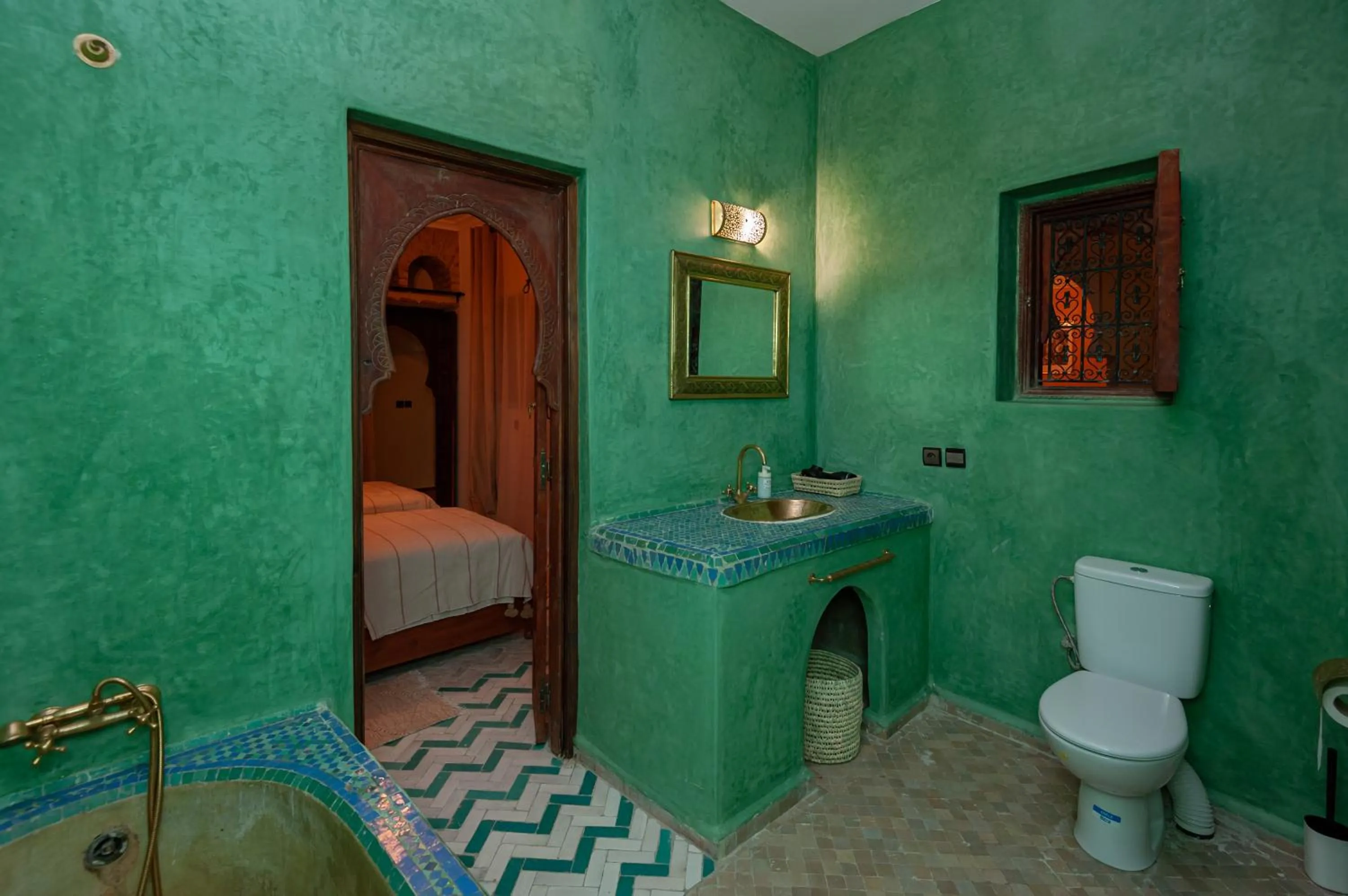 Bathroom in Riad Amalia