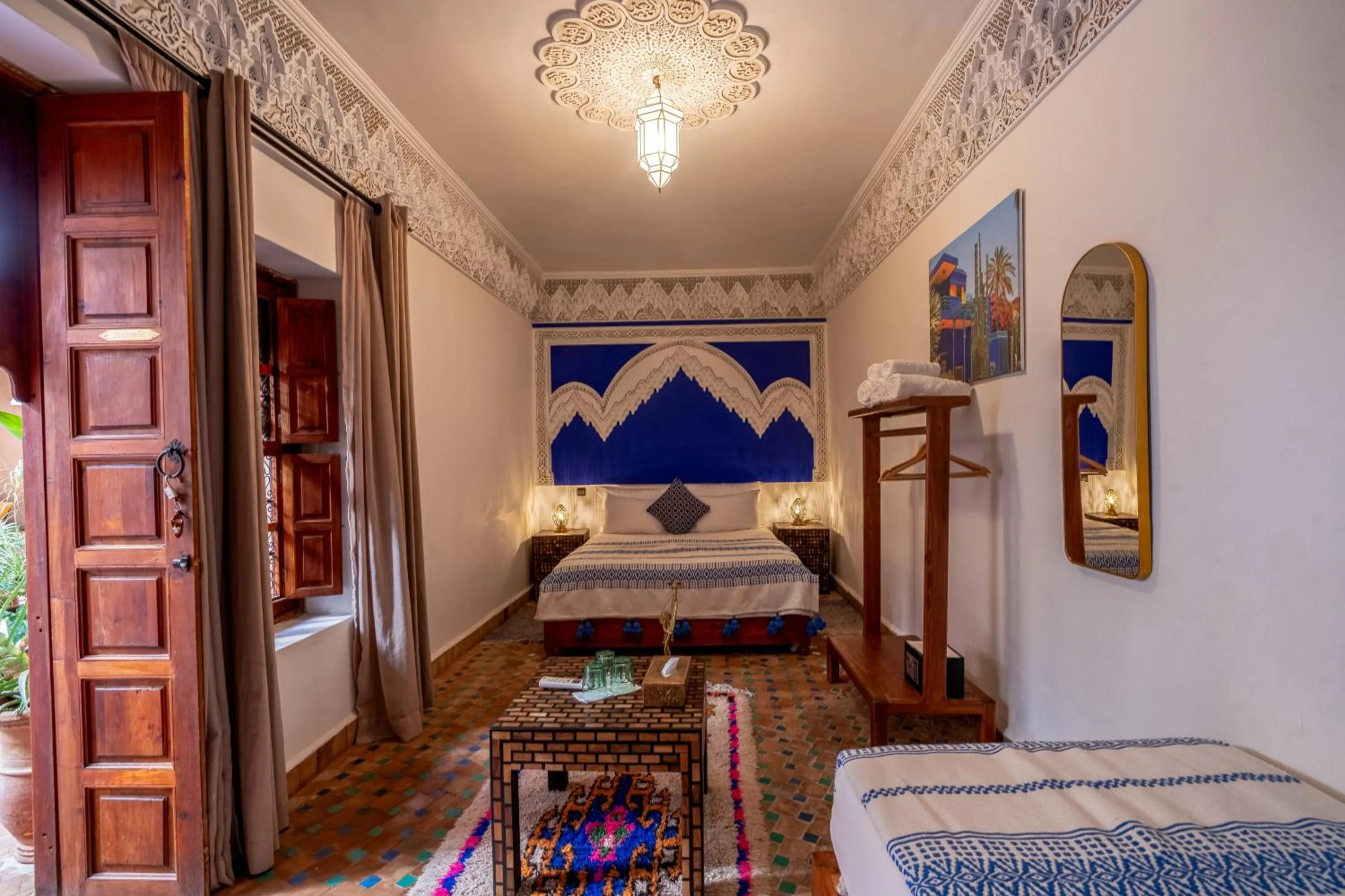 Photo of the whole room, Bed in Riad Amalia