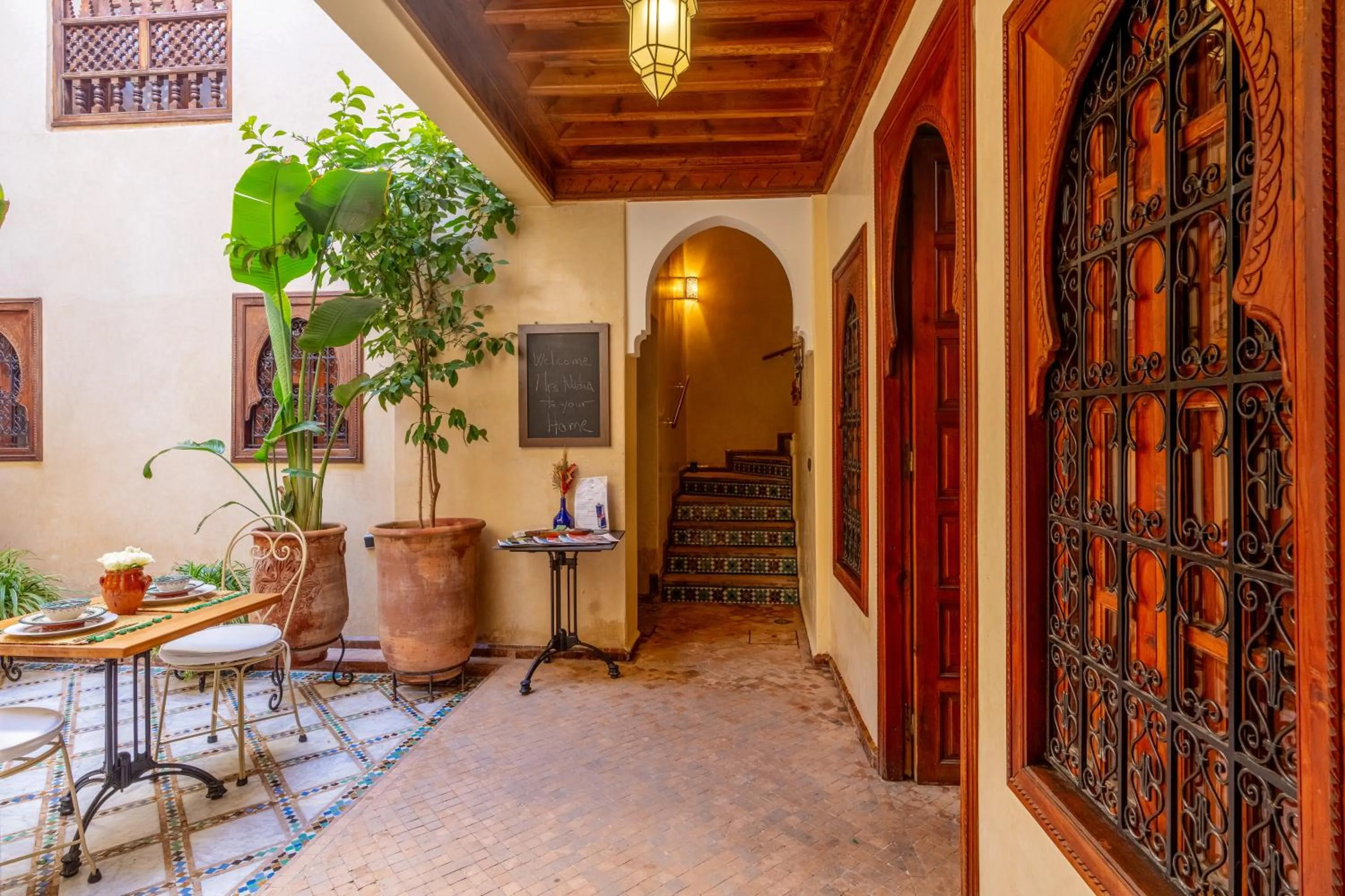 Patio in Riad Amalia