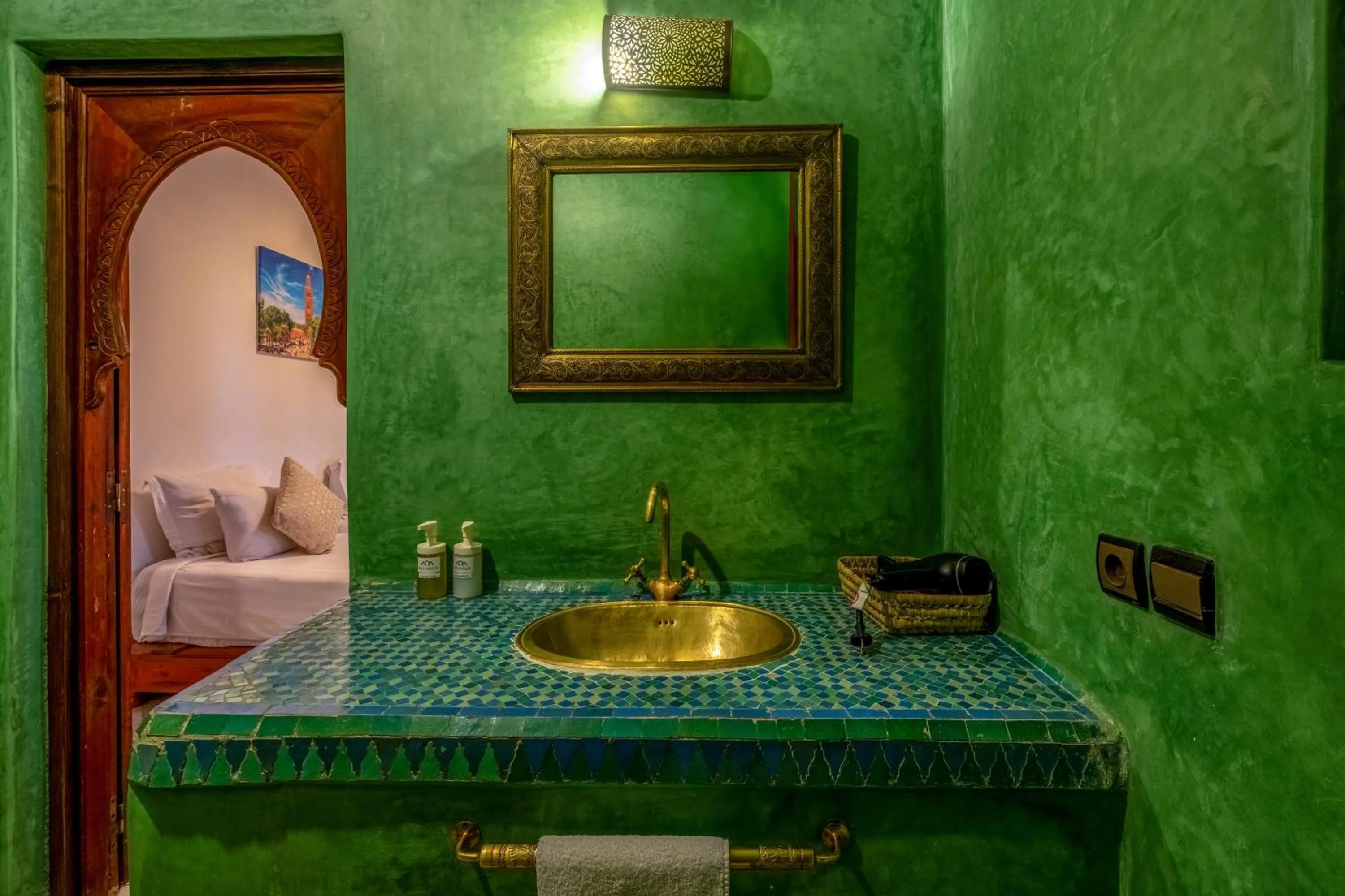 Bathroom in Riad Amalia