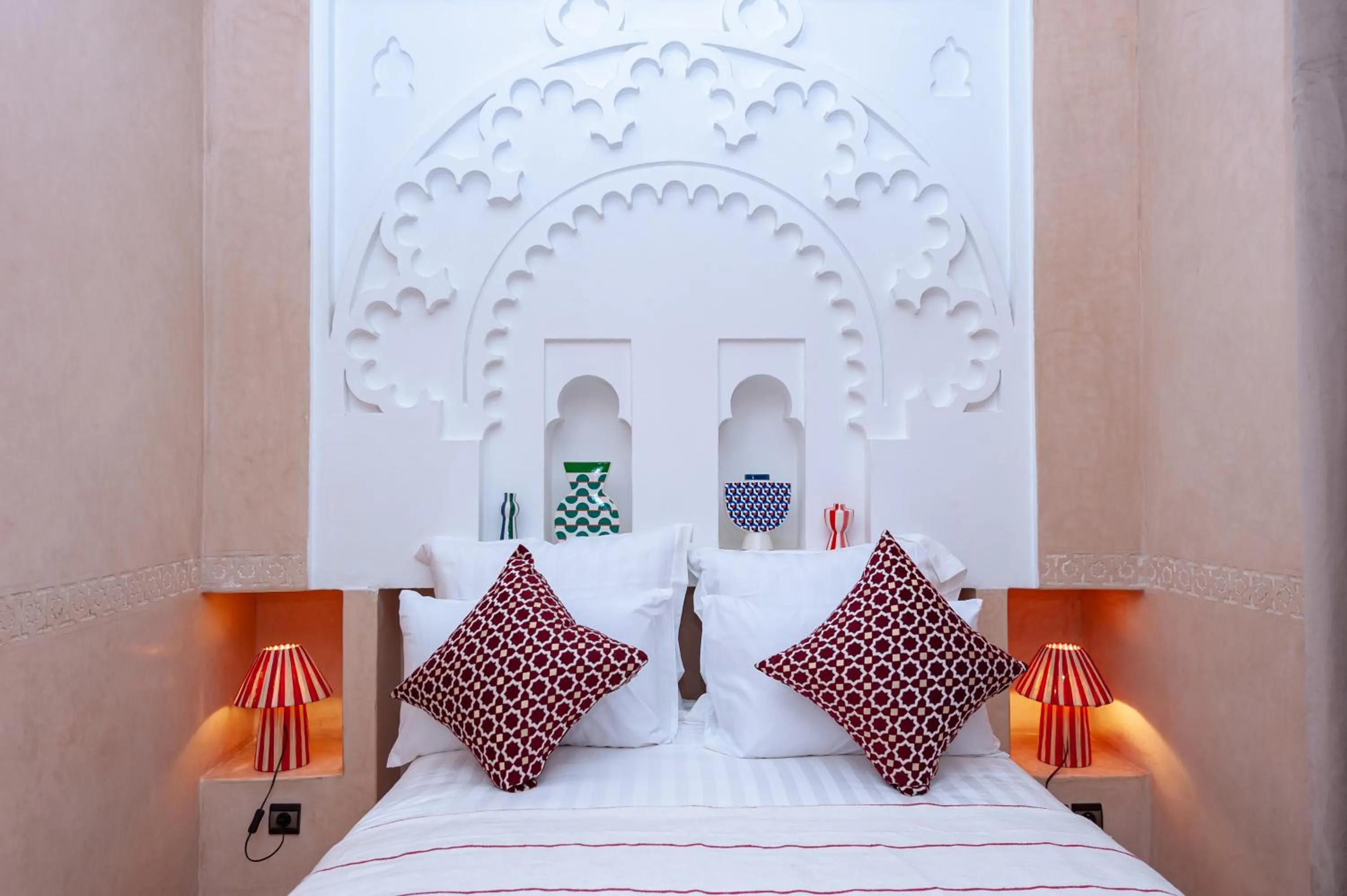 Bed in Riad Amalia