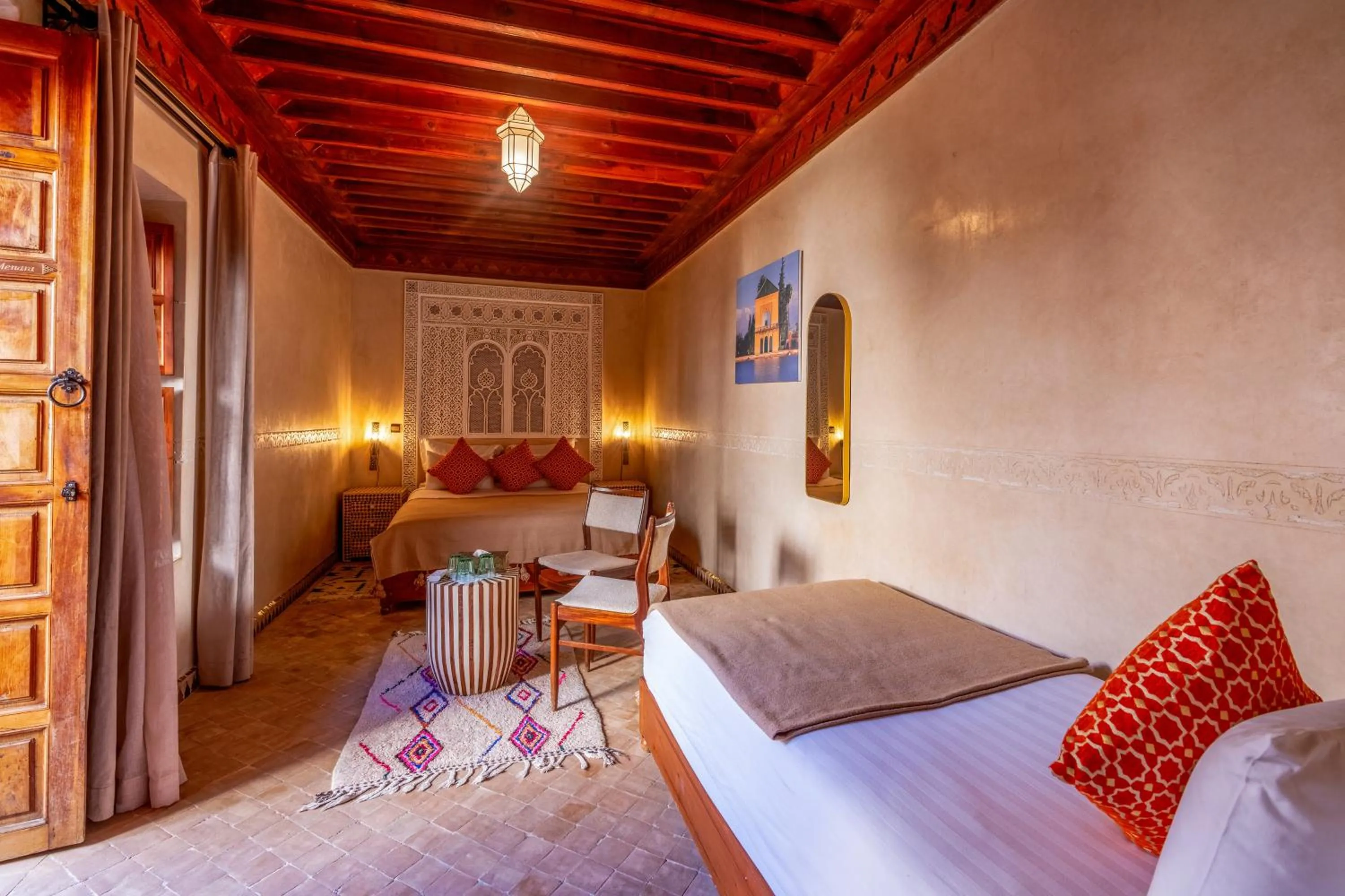 Photo of the whole room, Bed in Riad Amalia