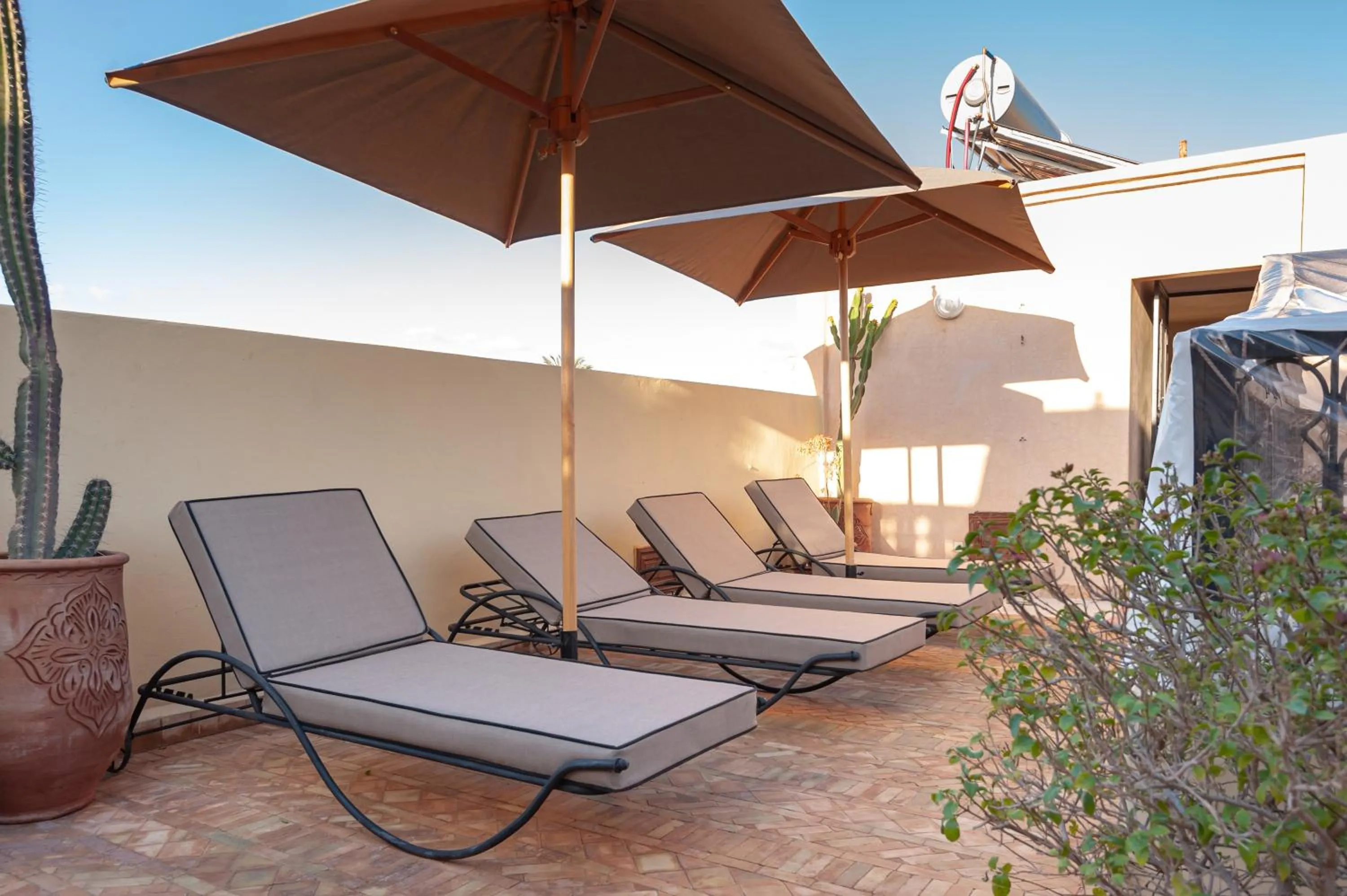sunbed in Riad Amalia