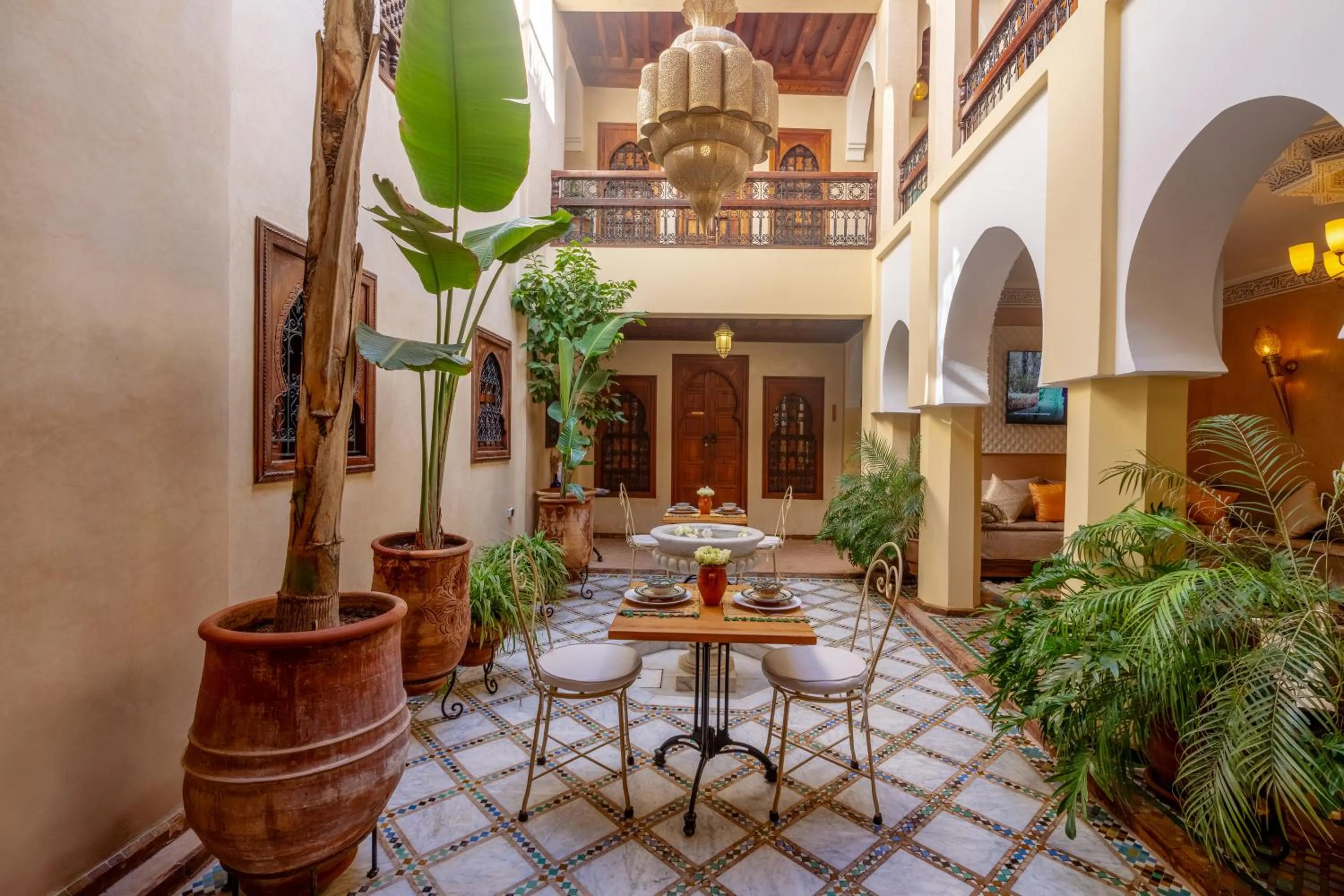 Patio in Riad Amalia