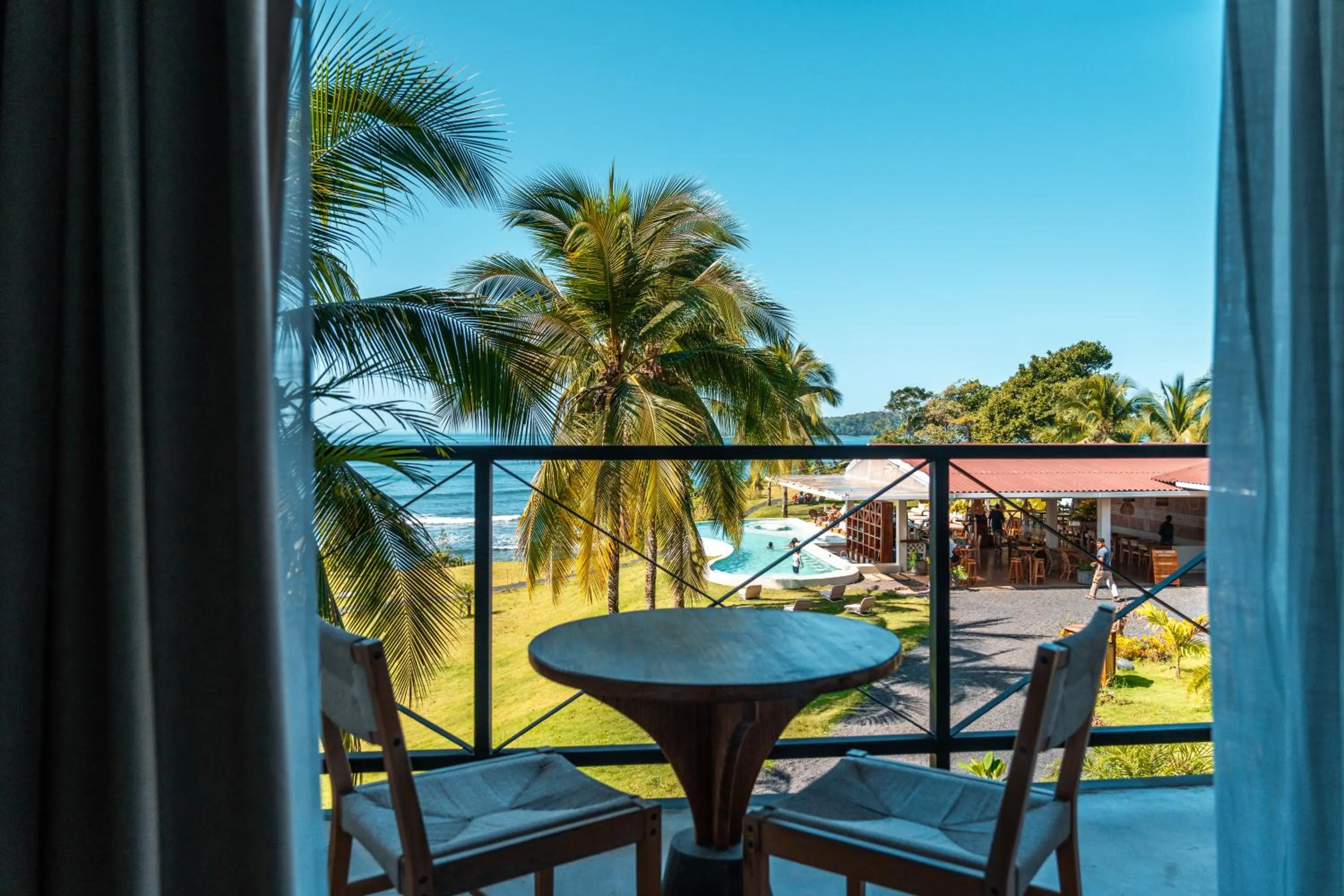 Sea view in Bambuda Santa Catalina