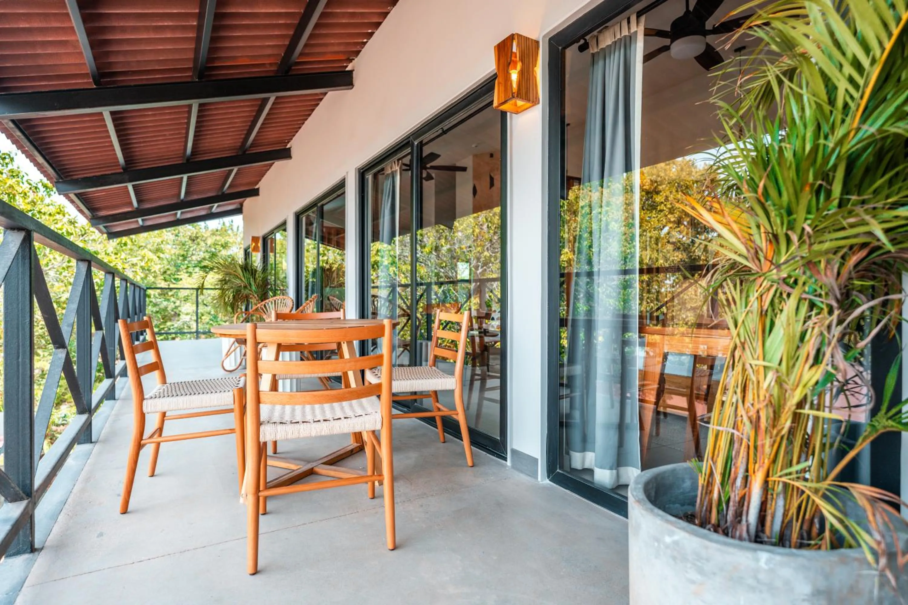 Balcony/Terrace in Bambuda Santa Catalina