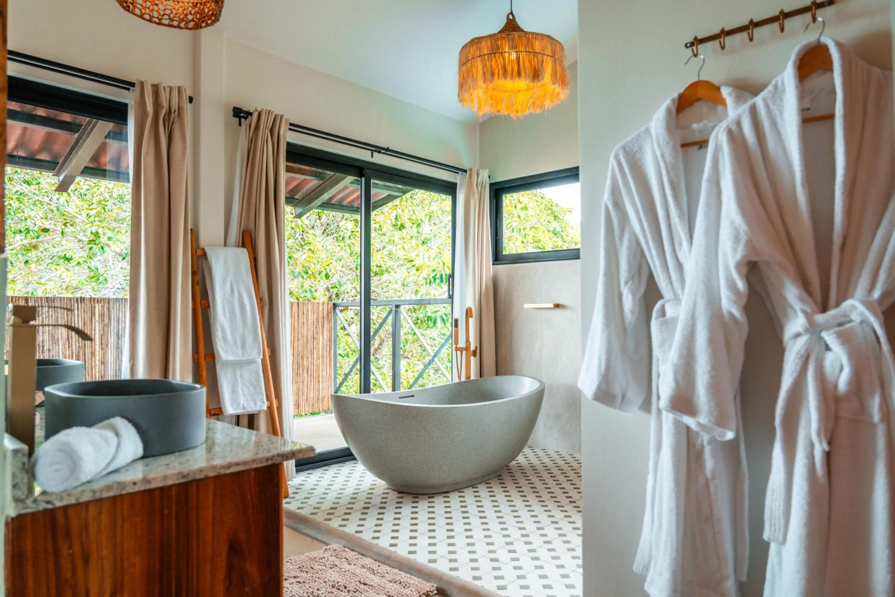 Bathroom in Bambuda Santa Catalina