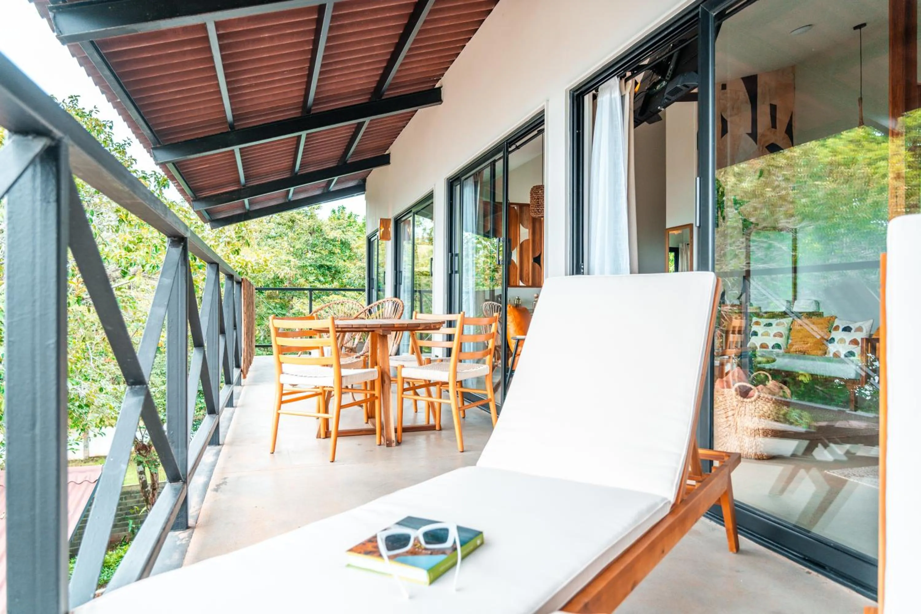 Balcony/Terrace in Bambuda Santa Catalina