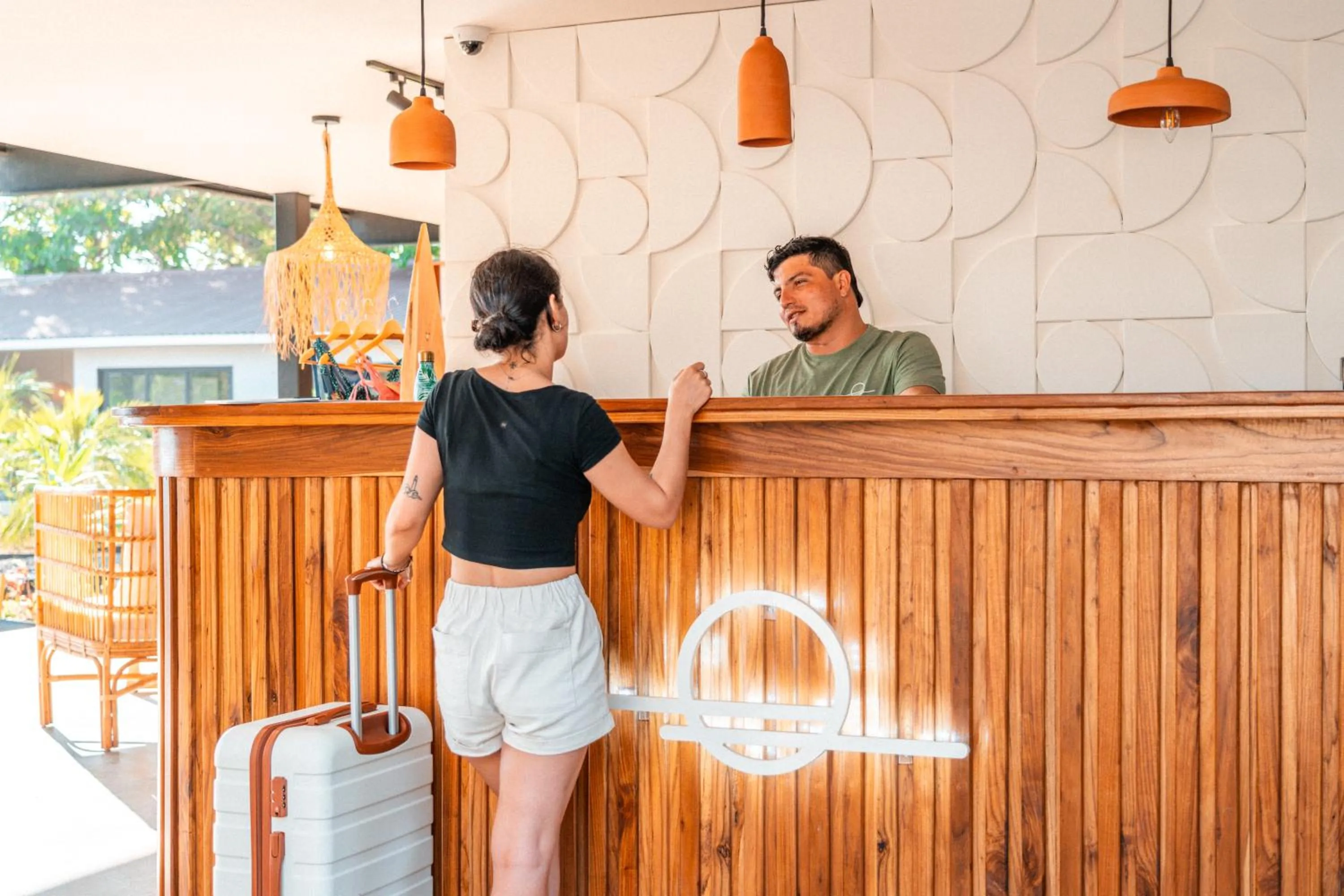 Lobby or reception in Bambuda Santa Catalina