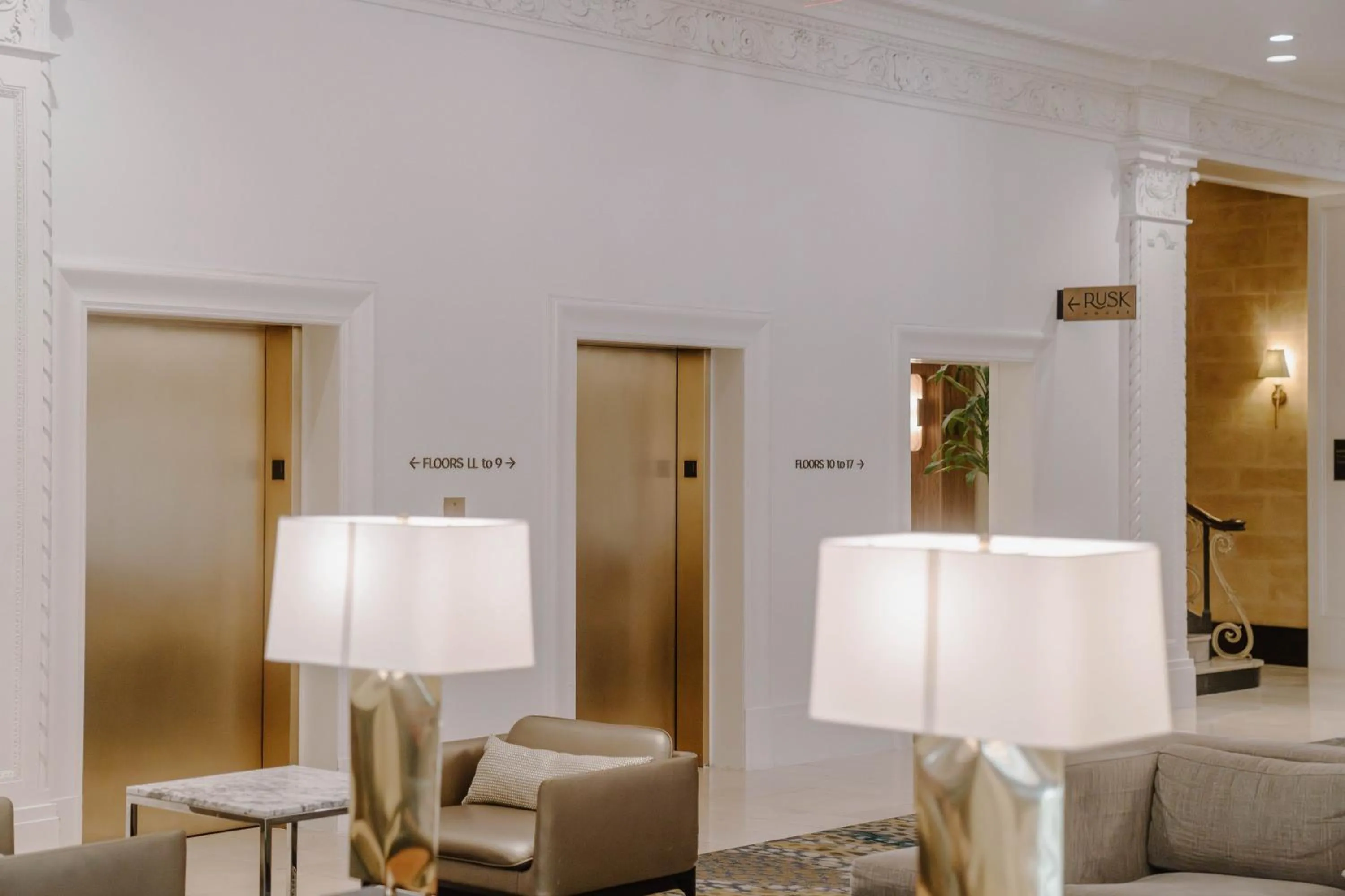 Lobby or reception in Rusk House Serviced Apartments