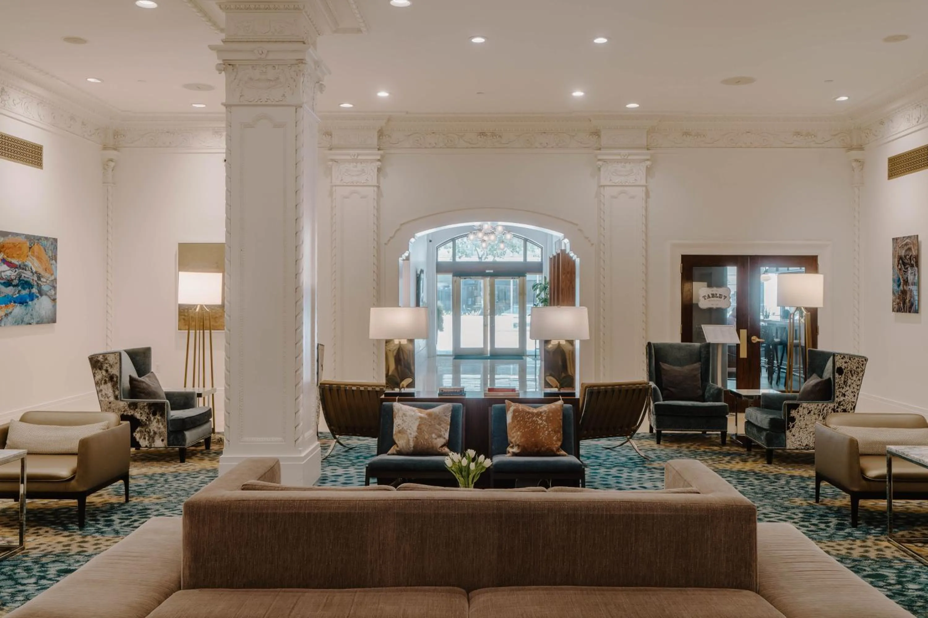 Lobby or reception in Rusk House Serviced Apartments