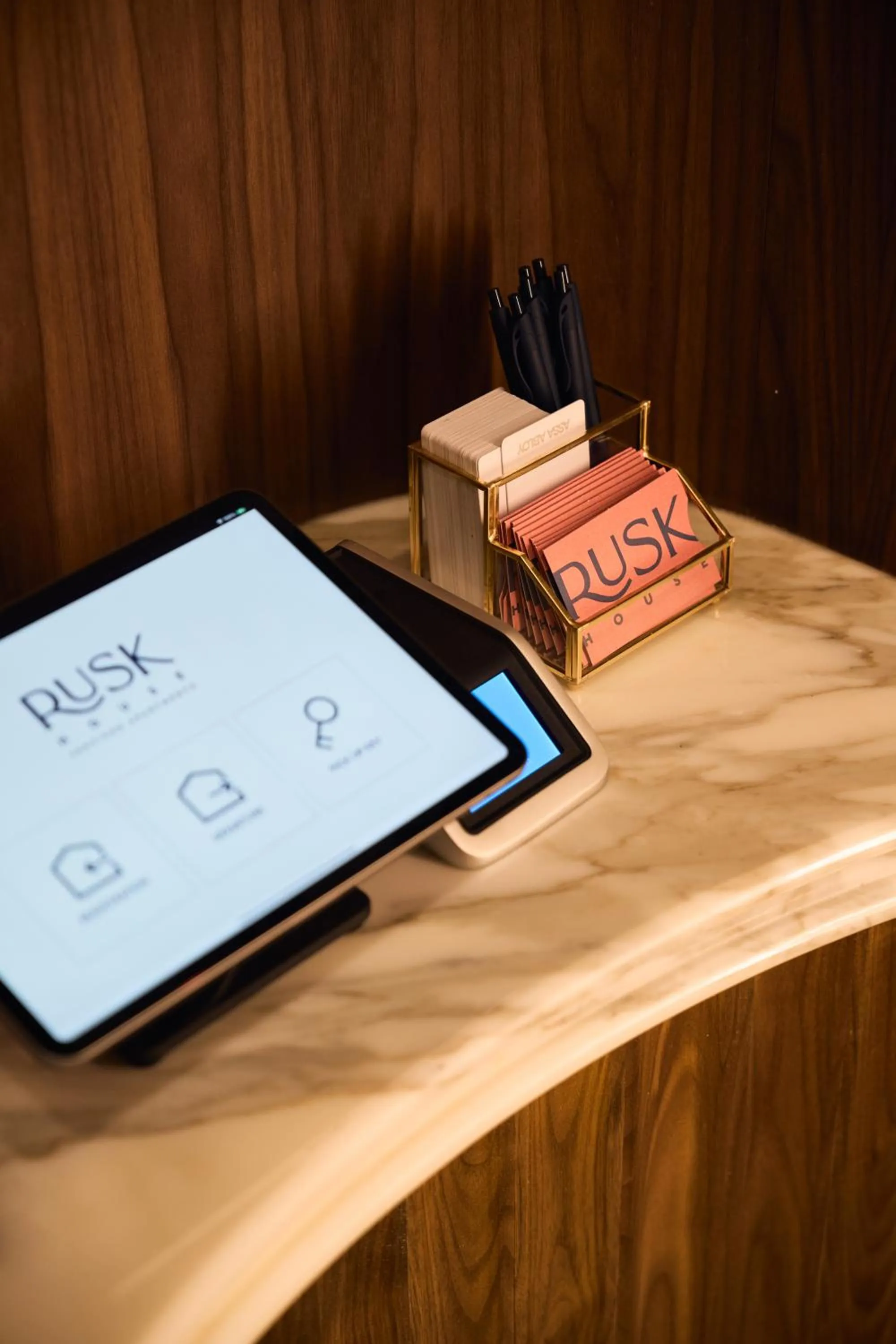 Lobby or reception in Rusk House Serviced Apartments