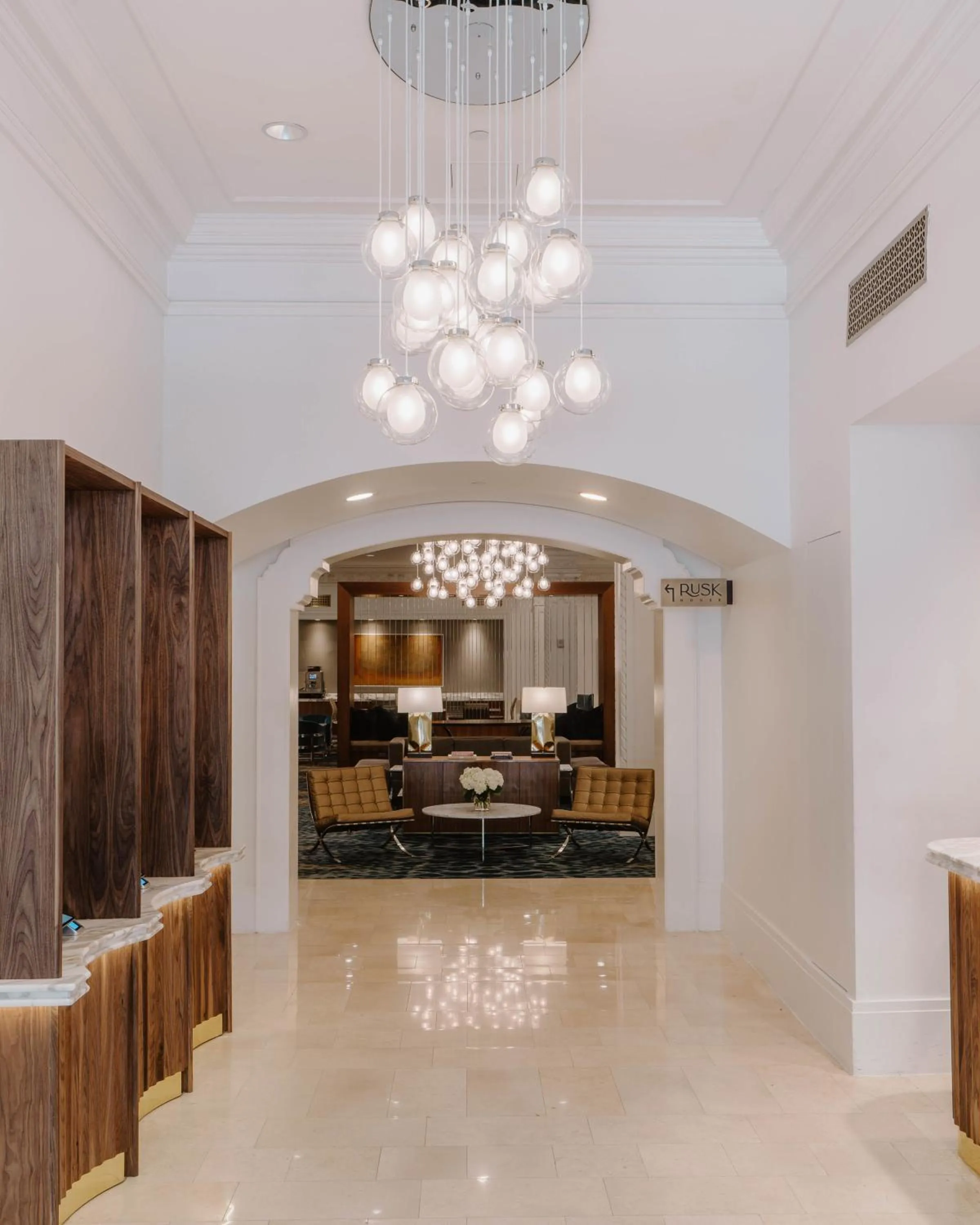 Lobby or reception in Rusk House Serviced Apartments