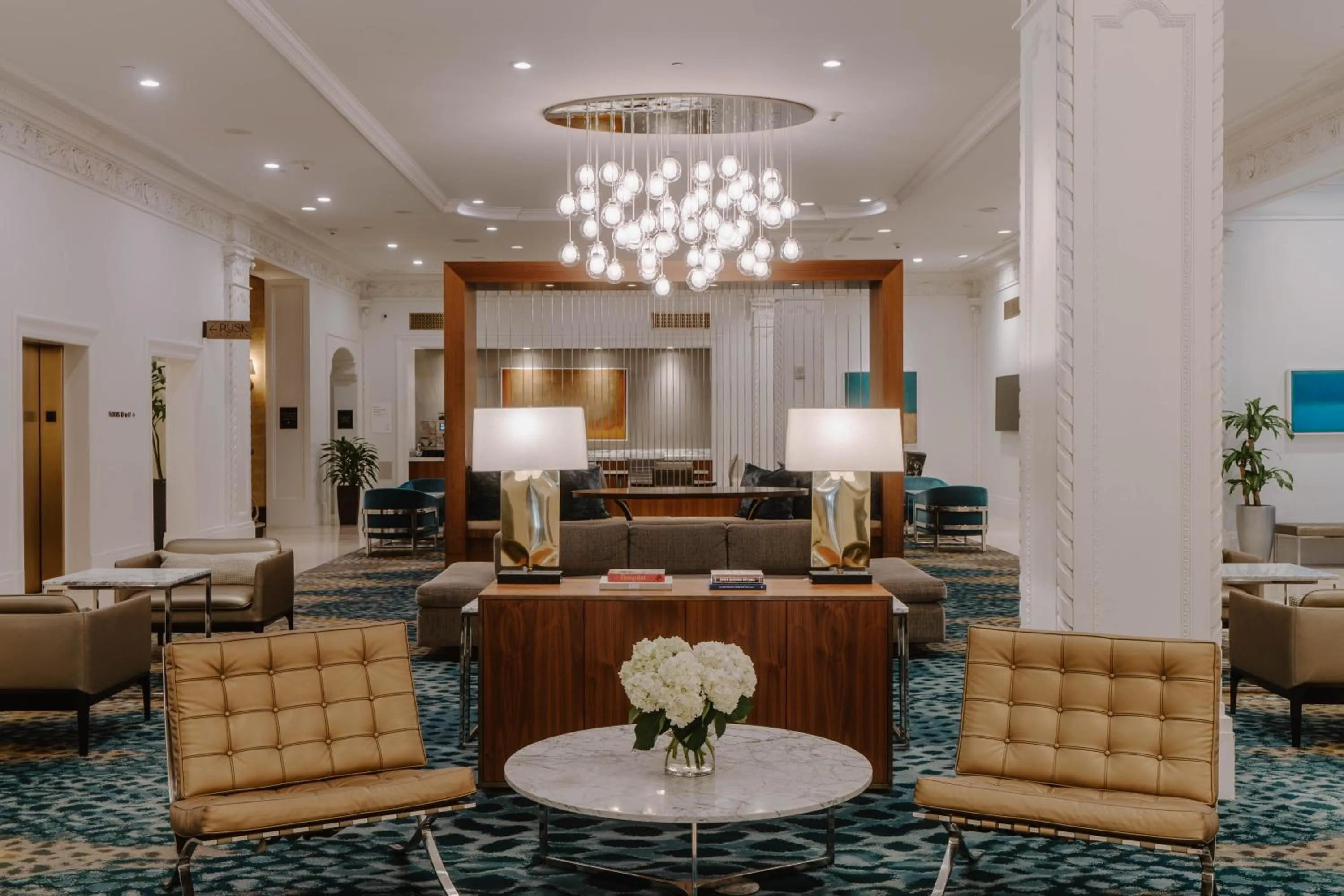 Lobby or reception in Rusk House Serviced Apartments