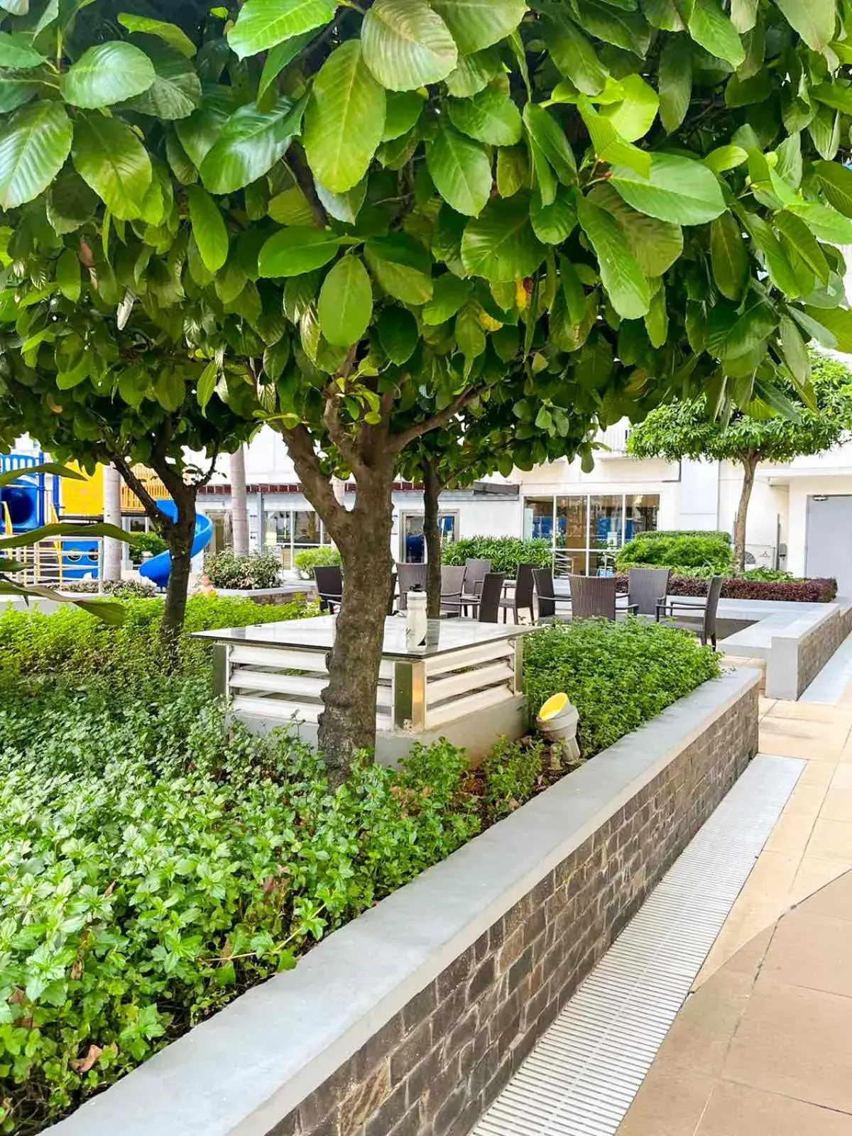 Garden view in Madison Place at Sea Residences powered by Cocotel Garden view in Madison Place at Sea Residences powered by Cocotel