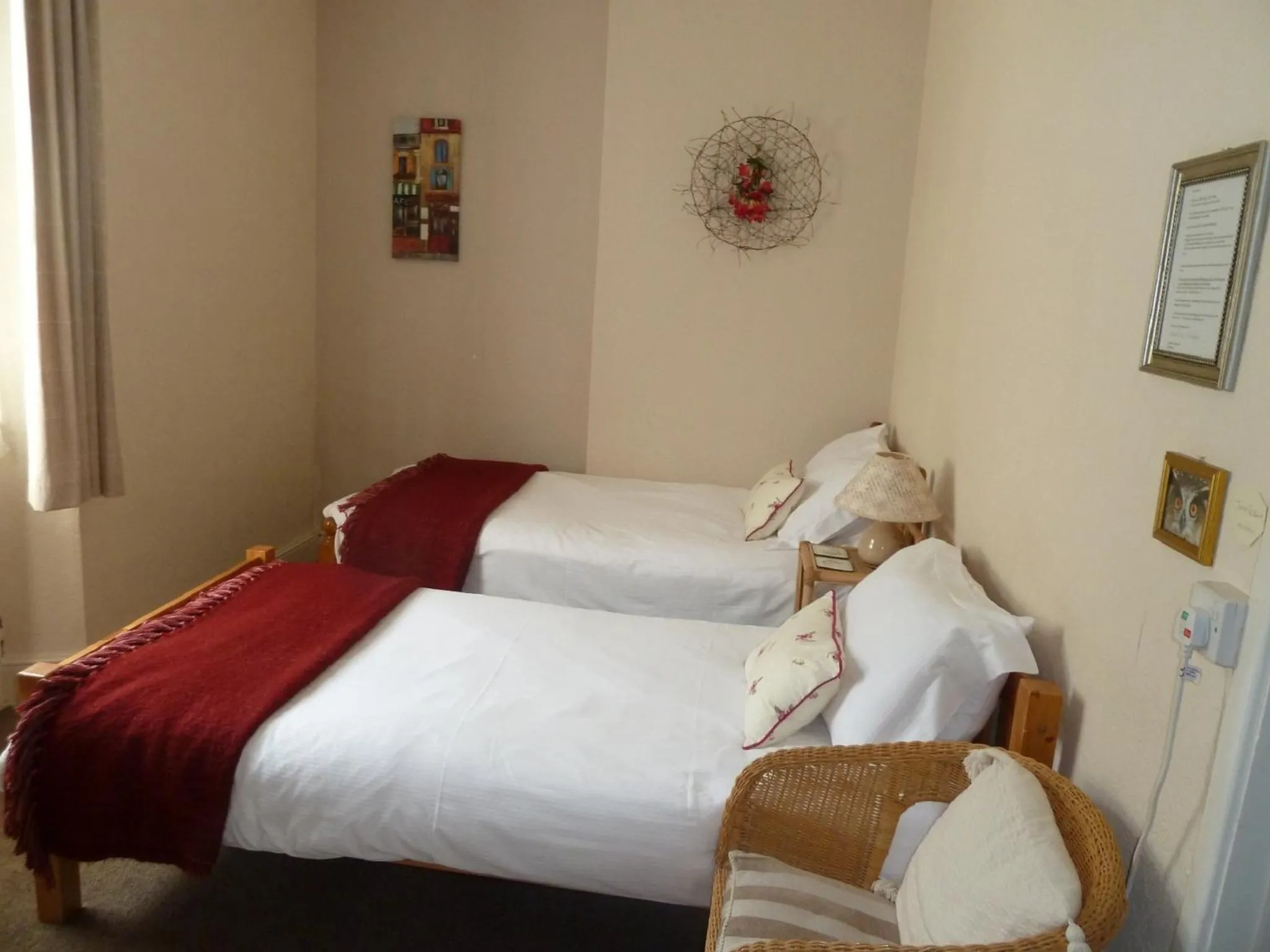 Bed in The Owls Crest House B&B