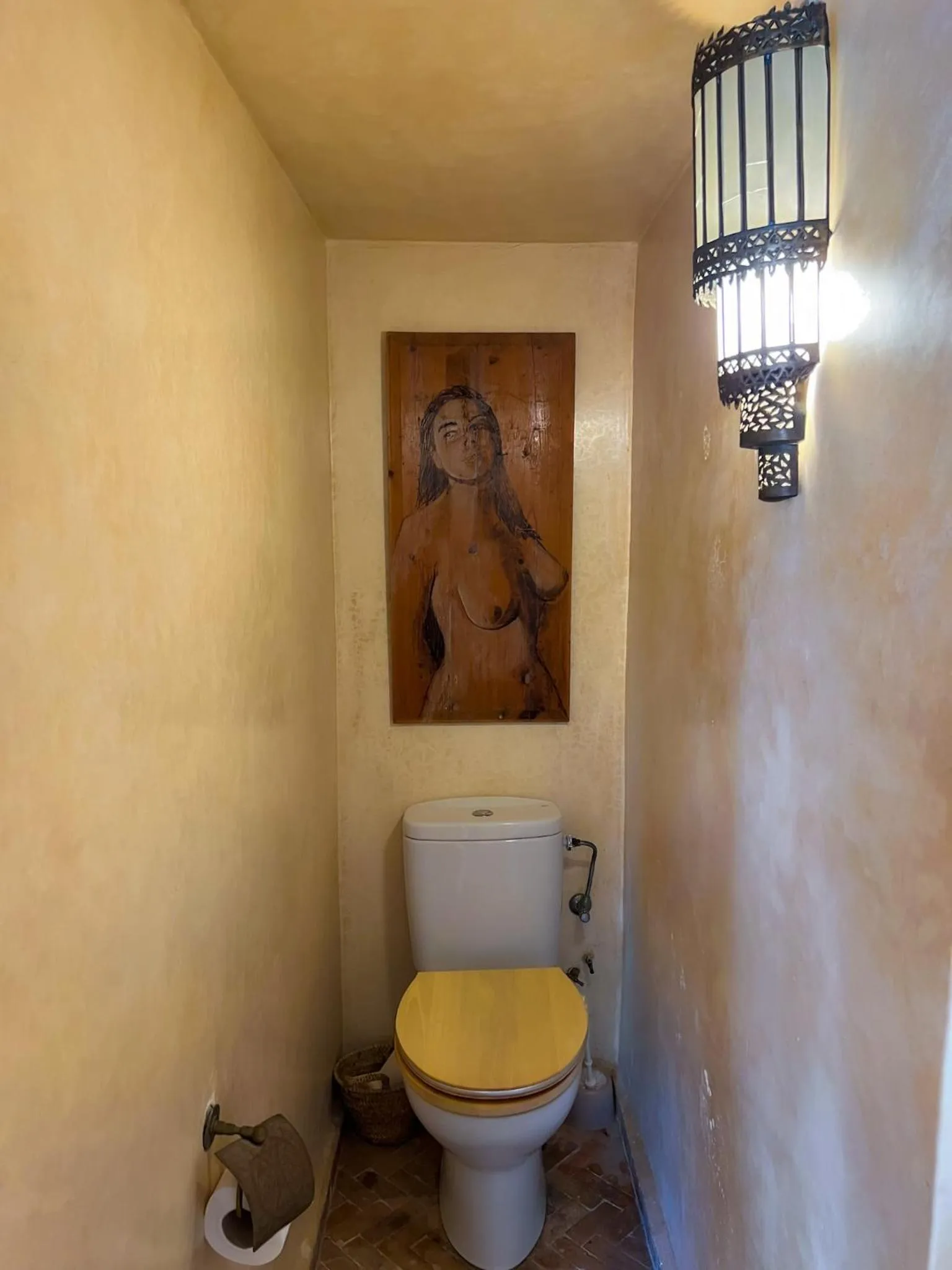Toilet in Riad Baladin