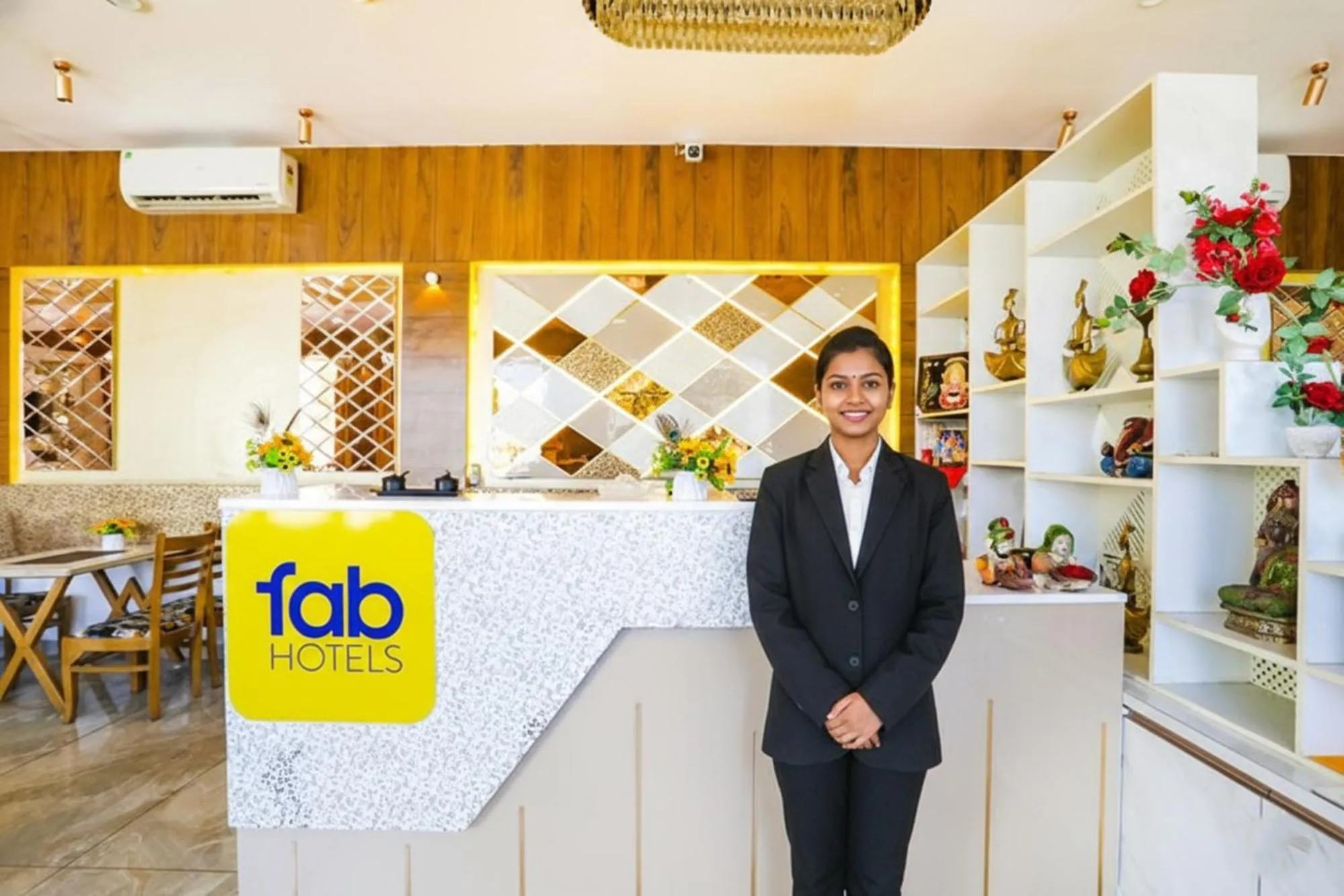 Lobby or reception in FabHotel Prime SM Resort