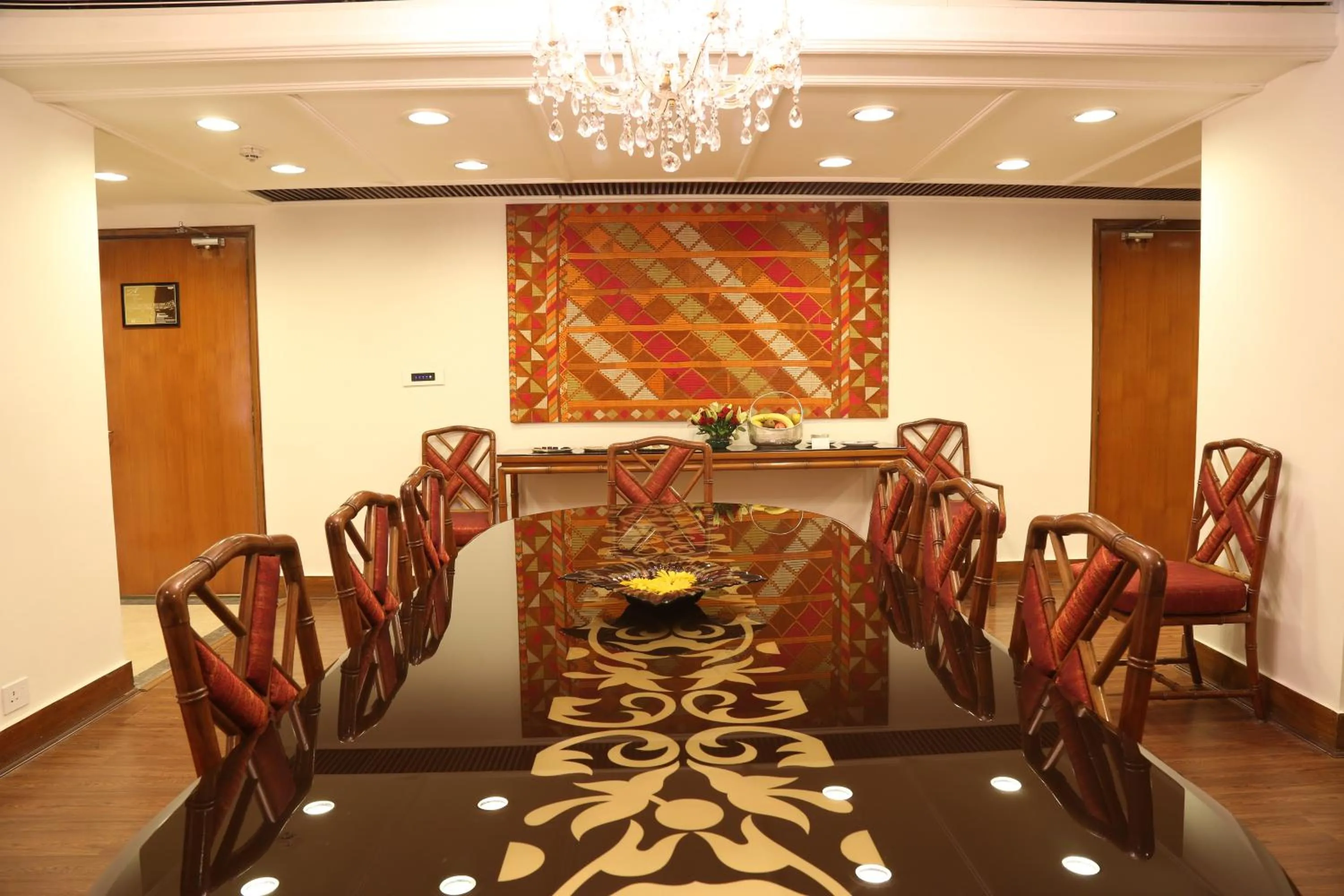 Dining area in The Ashok, New Delhi