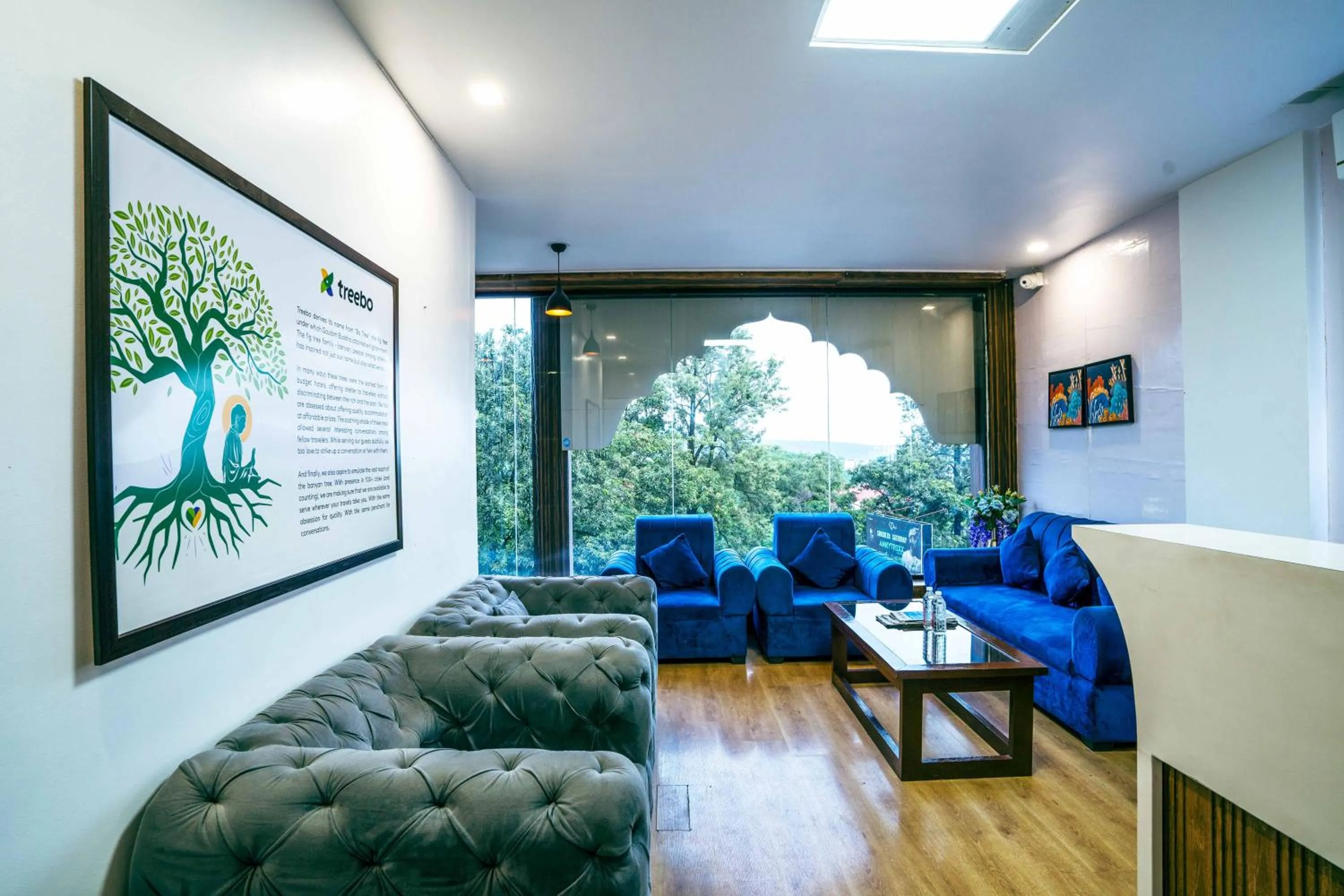 Lobby or reception in Treebo White Sand