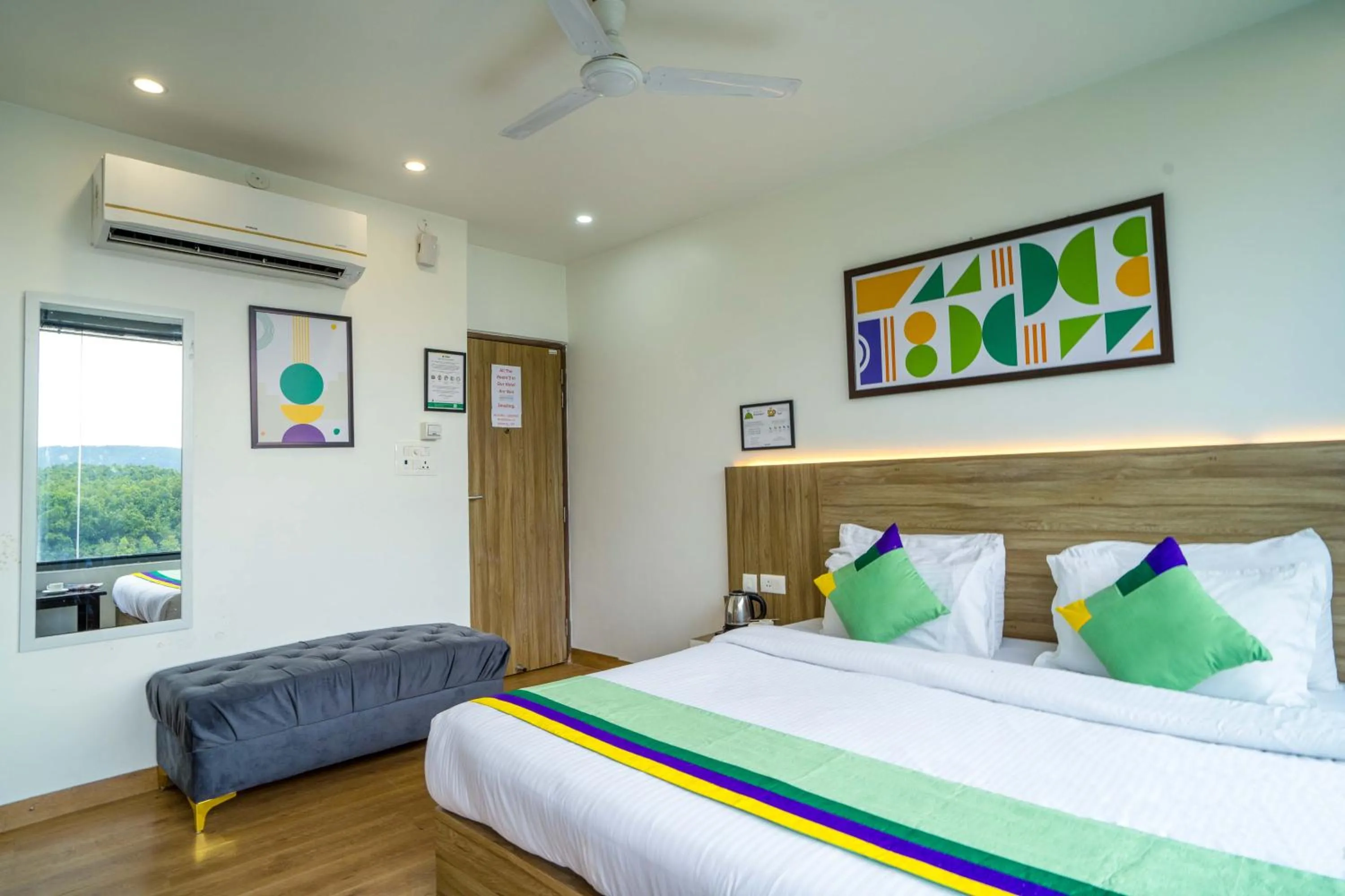 Bedroom in Treebo White Sand