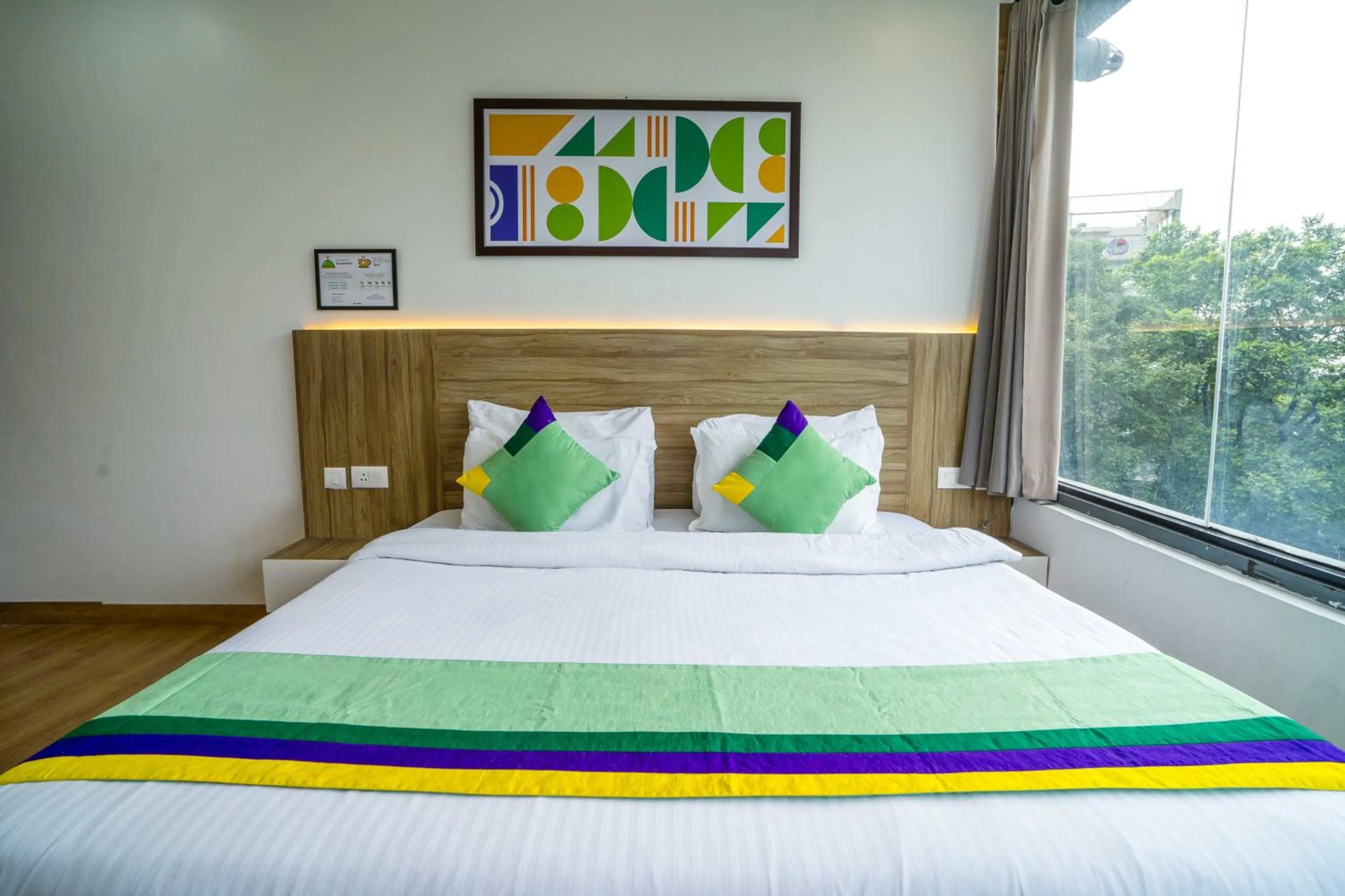 Bedroom in Treebo White Sand