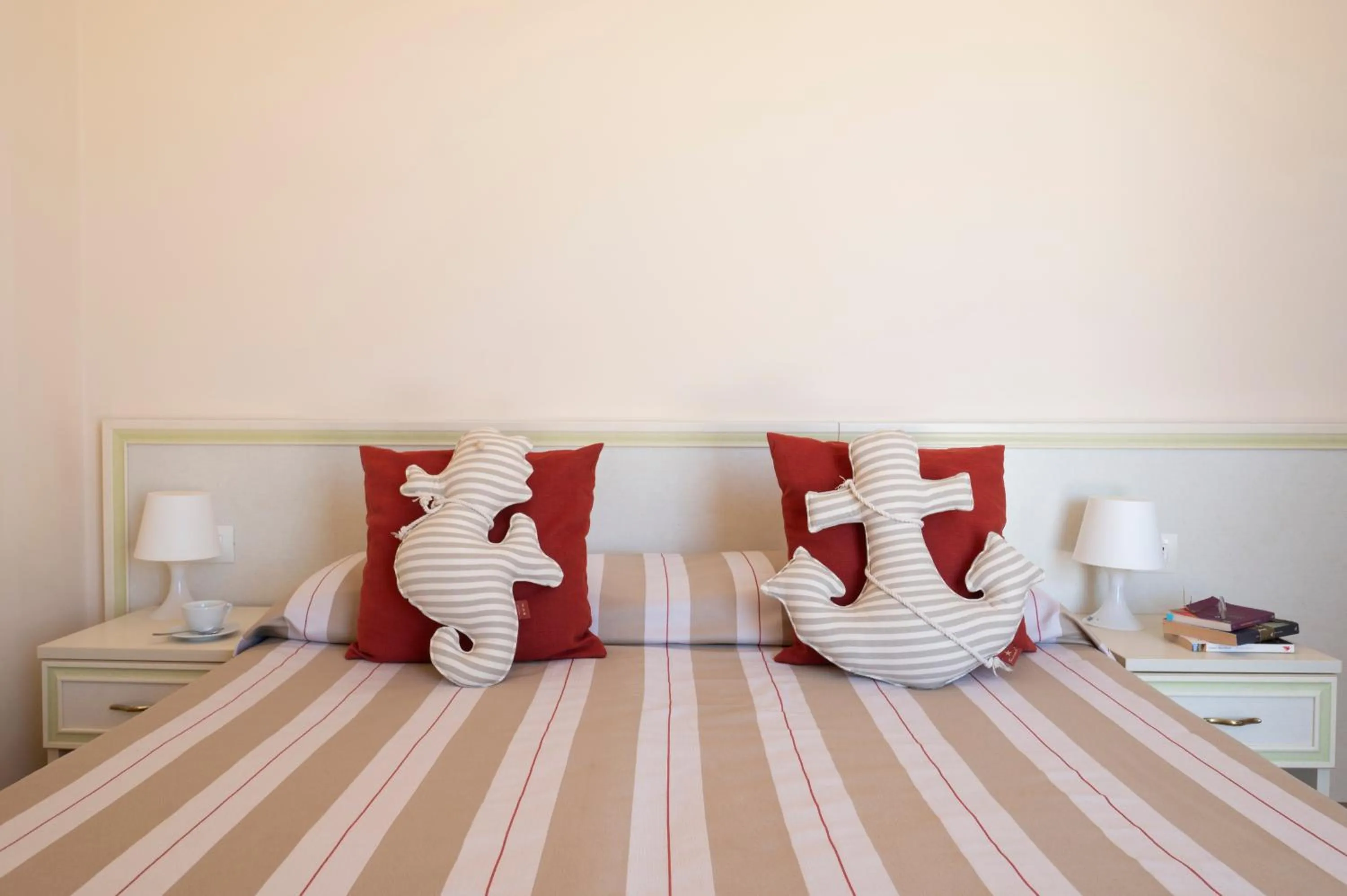 Bed in Hotel Villa Sirena Numana