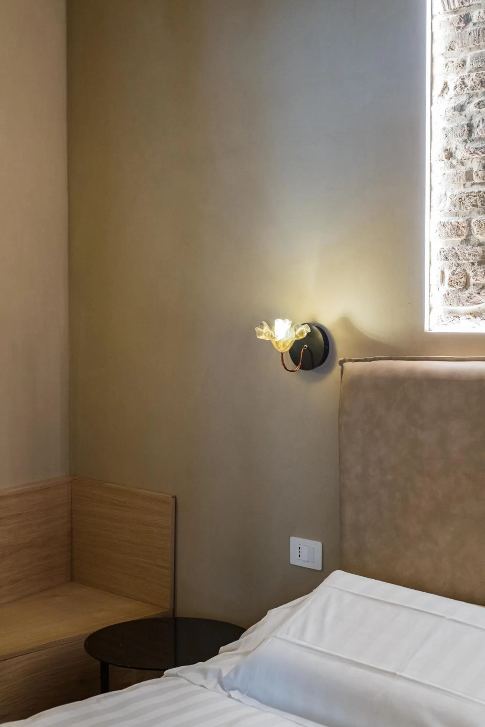 Decorative detail, Bed in 163 BOUTIQUE HOTEL