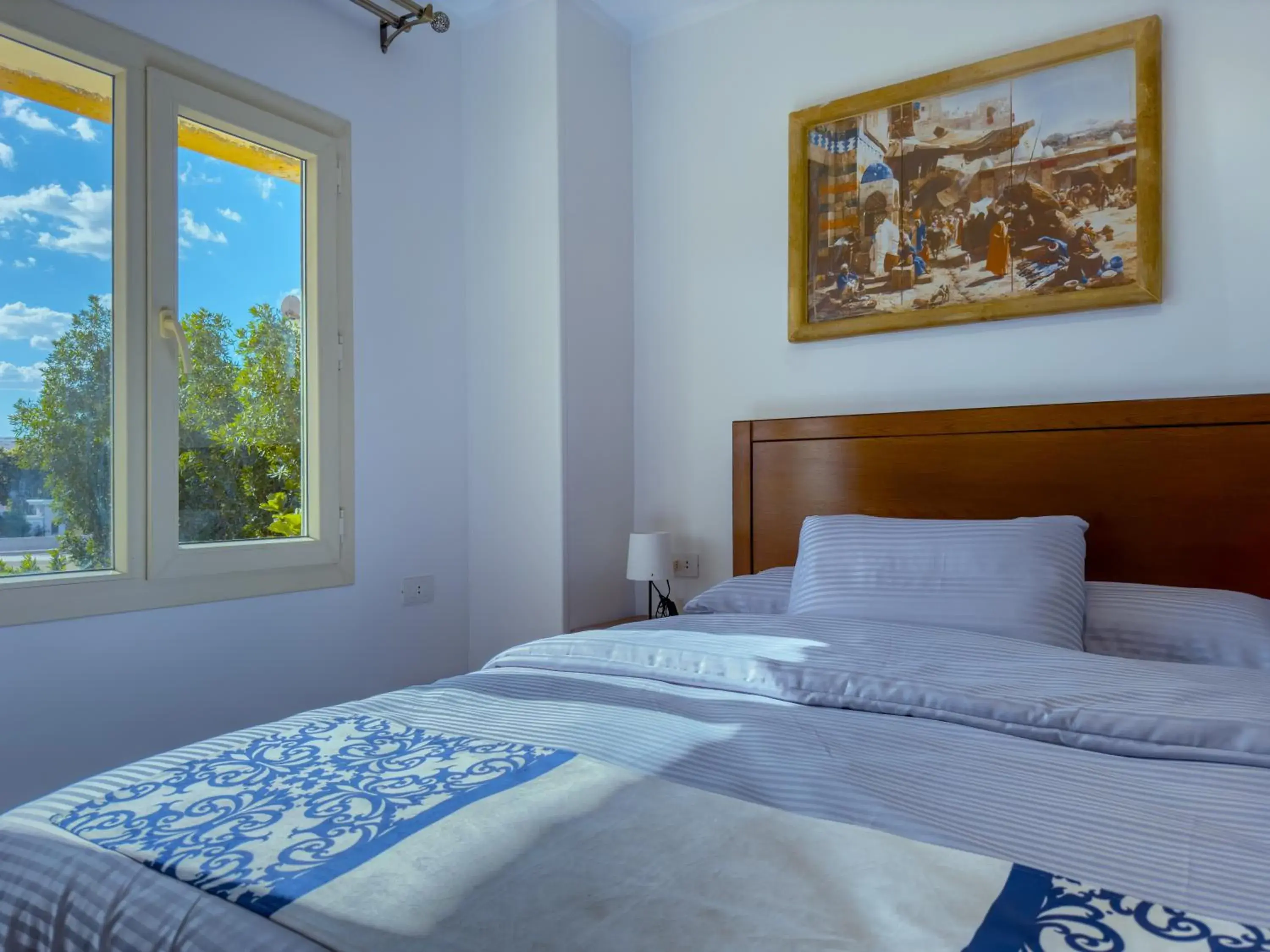 Bed in Royal Crown Hotel Giza Pyramids View Bed in Royal Crown Hotel Giza Pyramids View