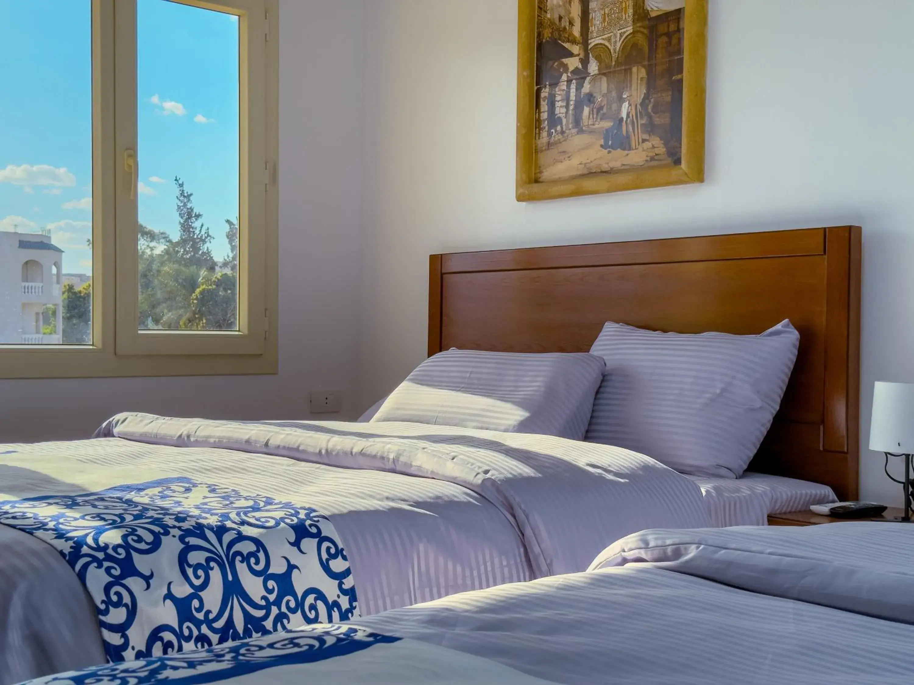 Bed in Royal Crown Hotel Giza Pyramids View Bed in Royal Crown Hotel Giza Pyramids View