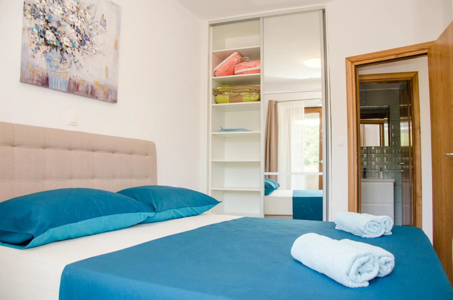 Bedroom, Bed in Guesthouse Ruža - apartments
