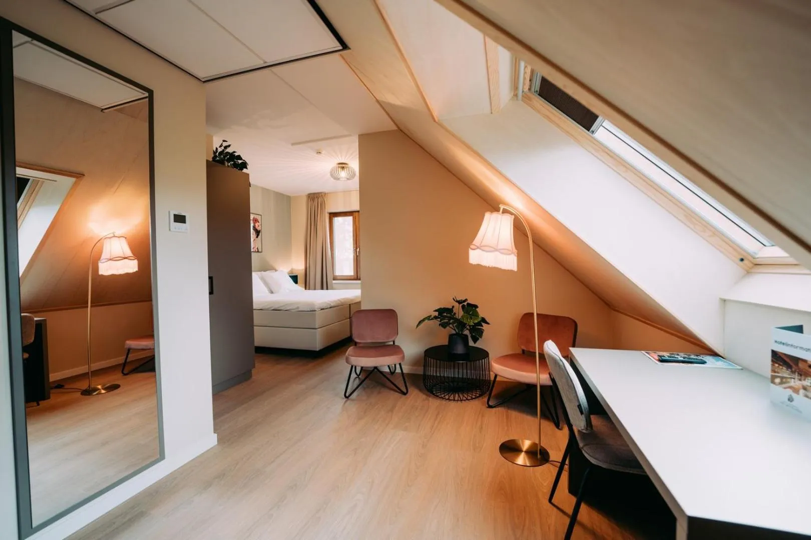 Bedroom, Bed in Boutique Hotel het Witte Veen