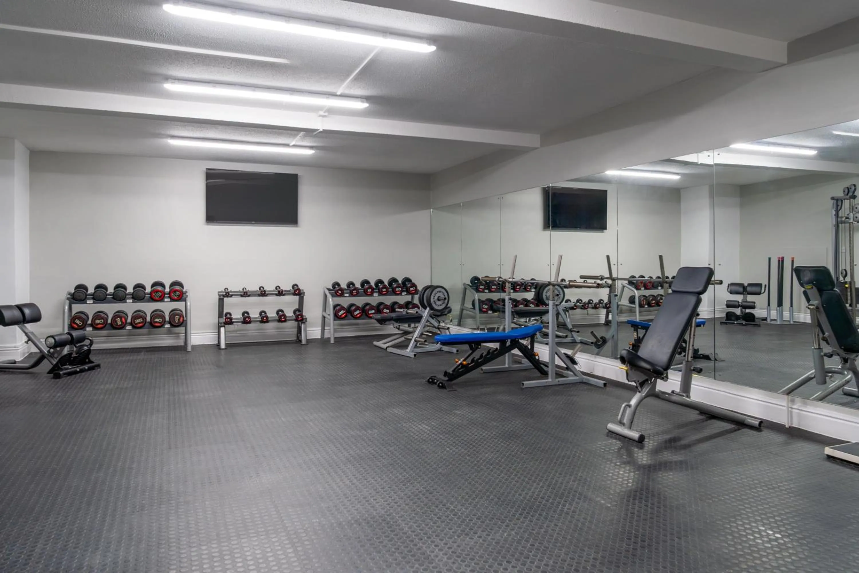 Fitness centre/facilities in Daresbury Park Hotel