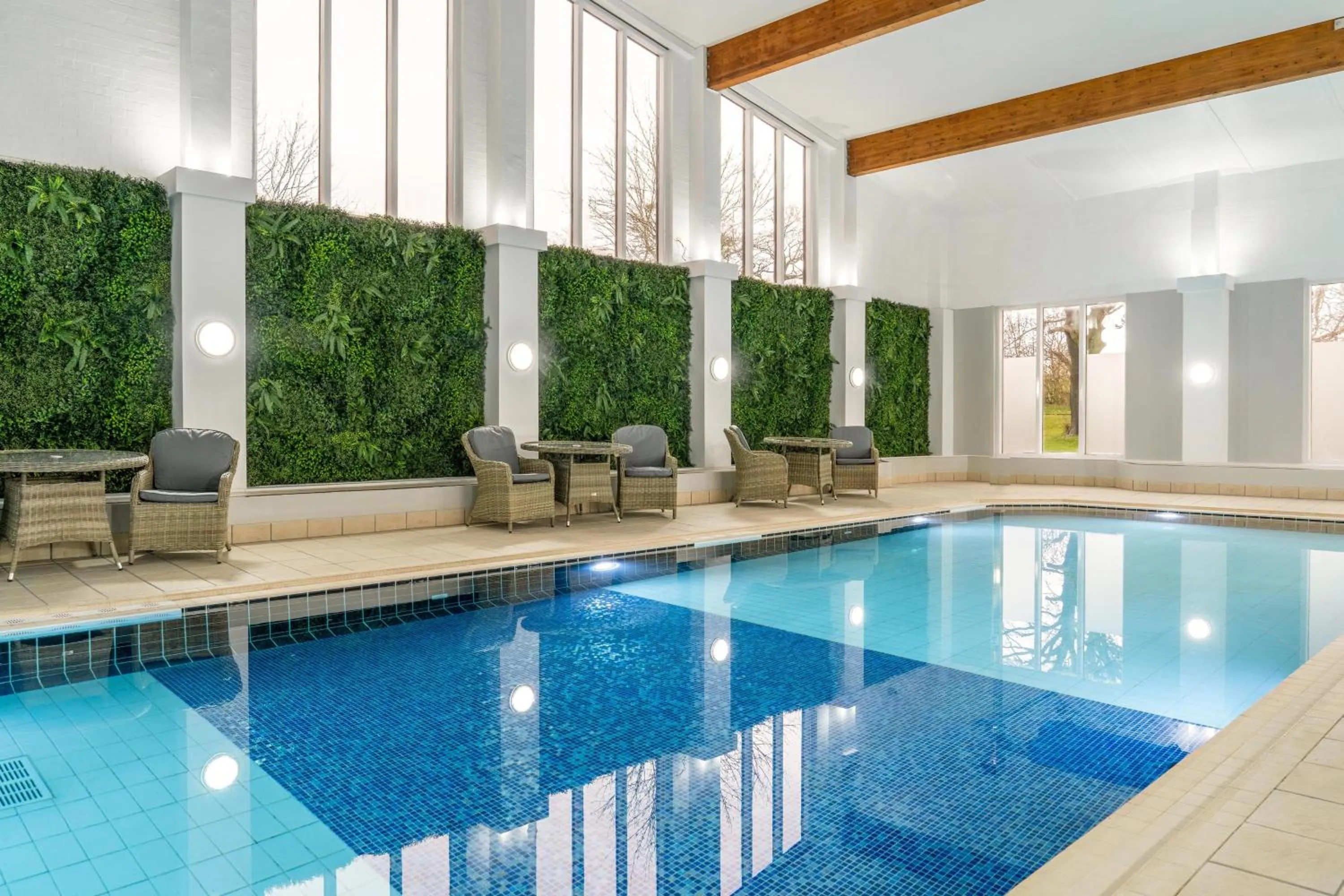 Swimming pool in Daresbury Park Hotel