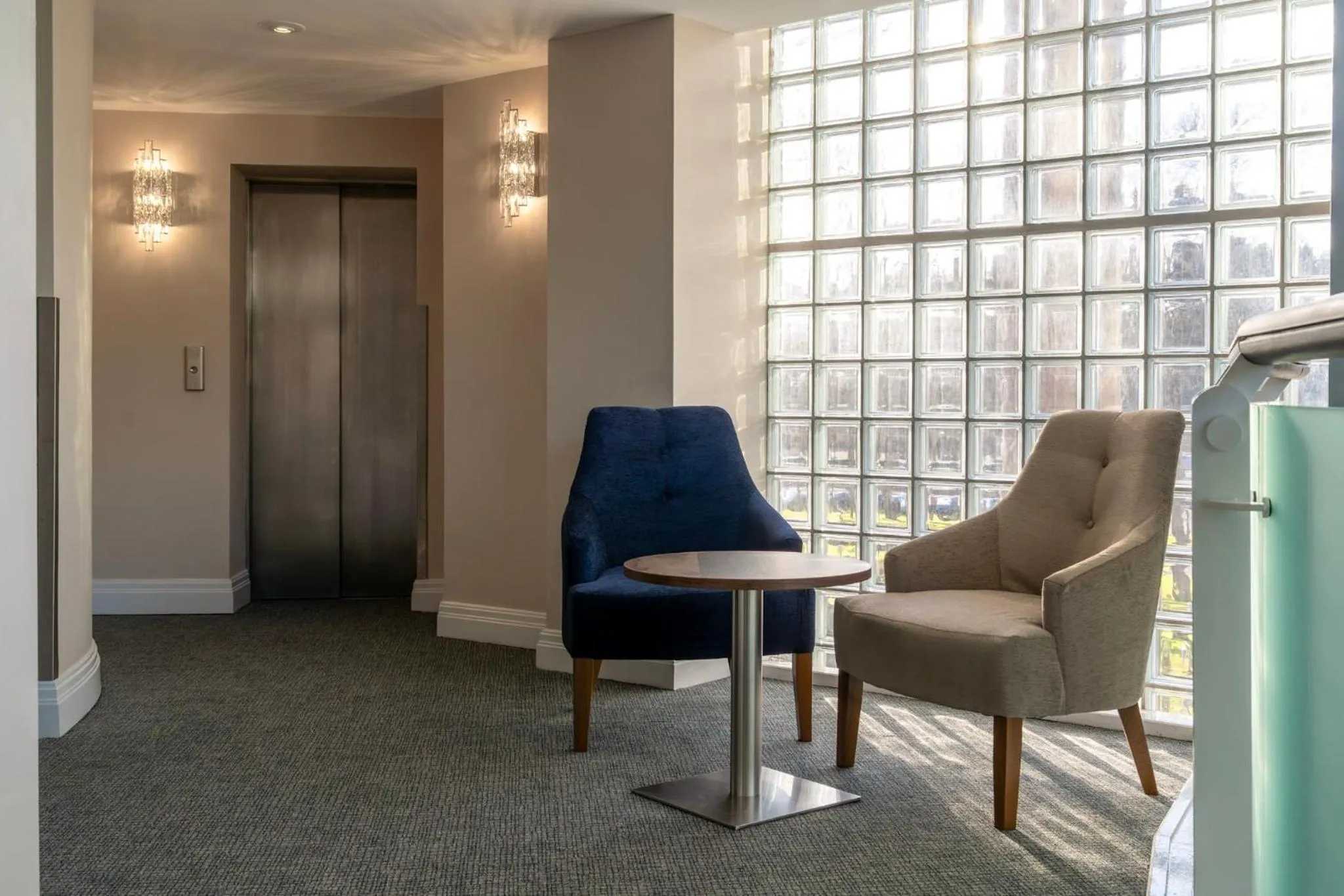 elevator in Daresbury Park Hotel