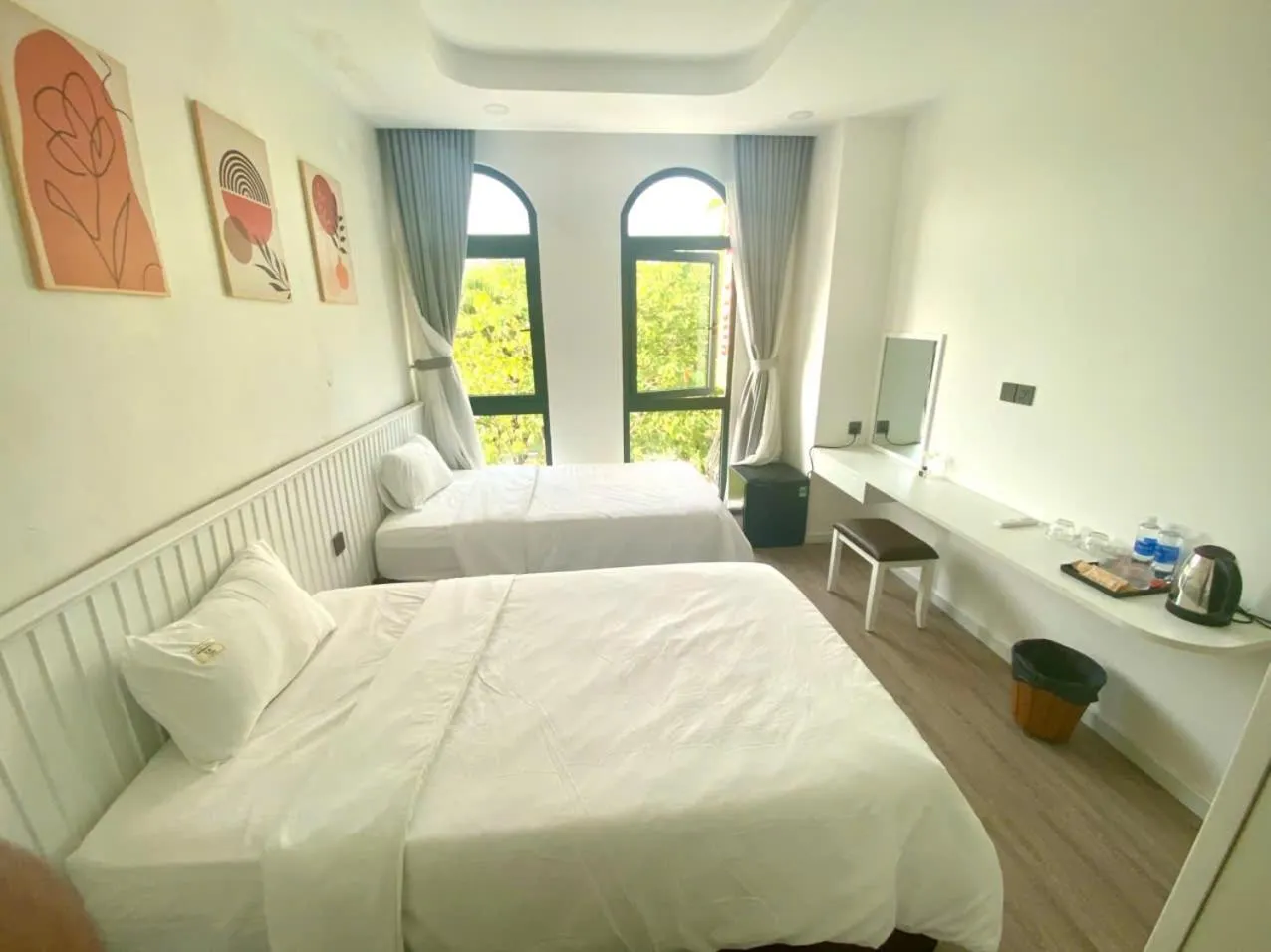 Bedroom, Bed in UY LONG Homestay & Coffee