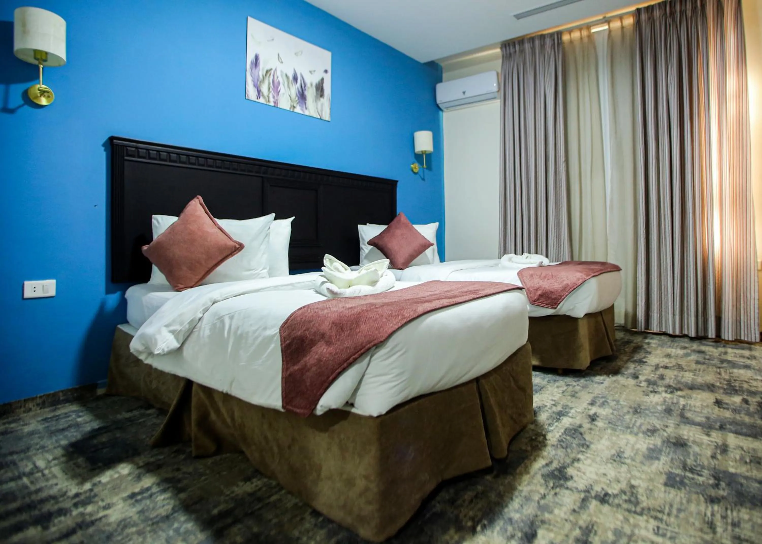 Bed in Seraj Amman Hotel